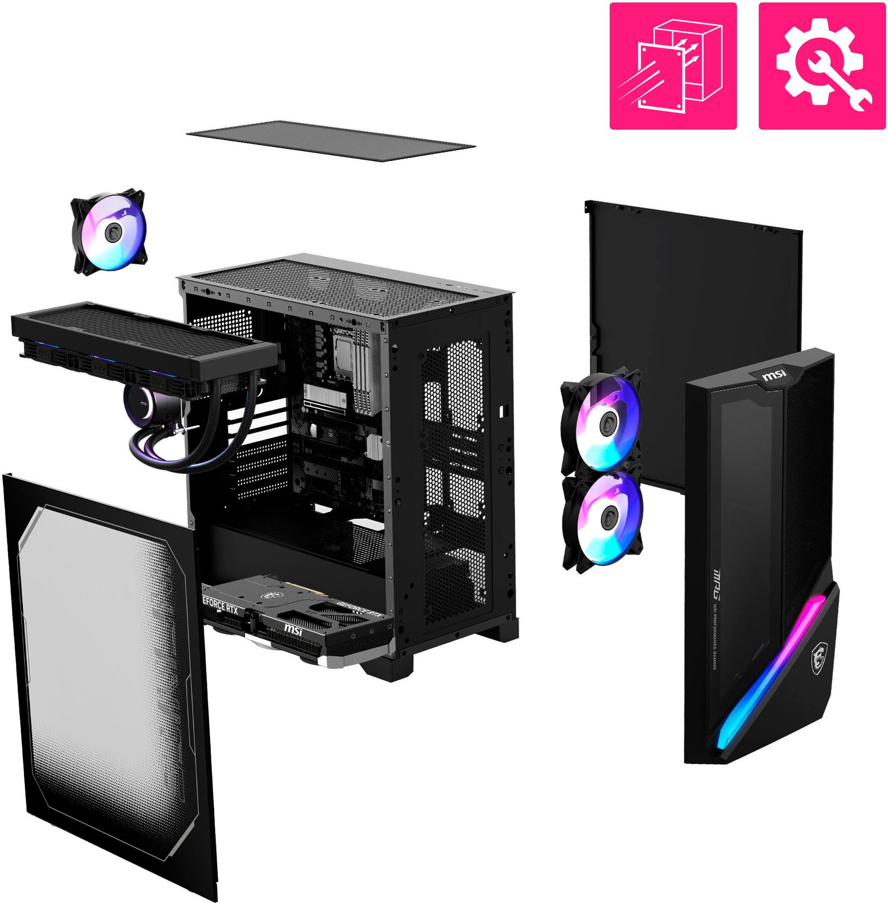 MSI Gaming-PC »MPG Infinite X3 AI 2NVZ9-031DE«