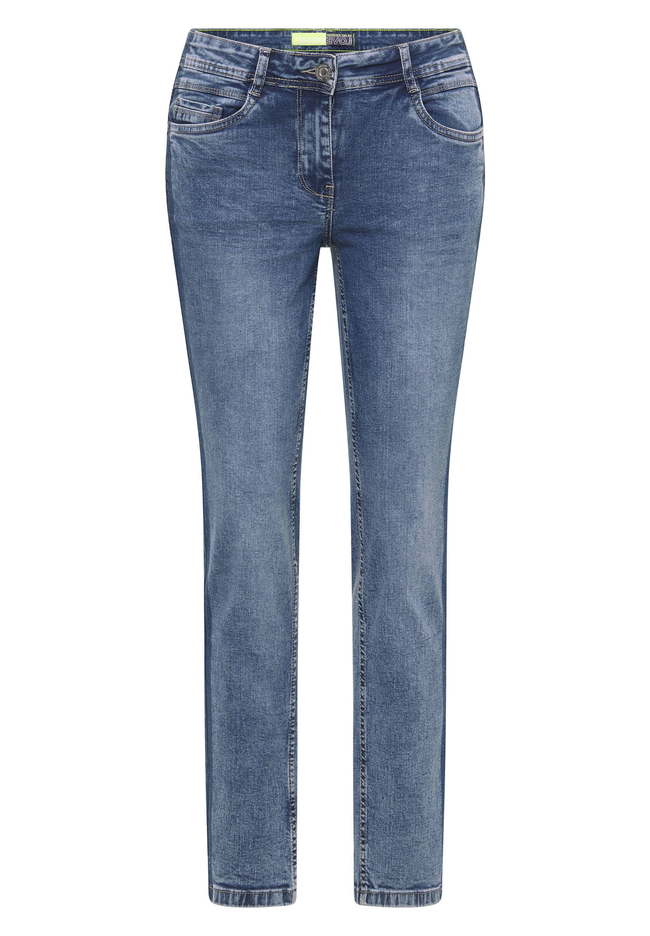 Cecil Comfort-fit-Jeans, aus Baumwolle mit Stretchanteil