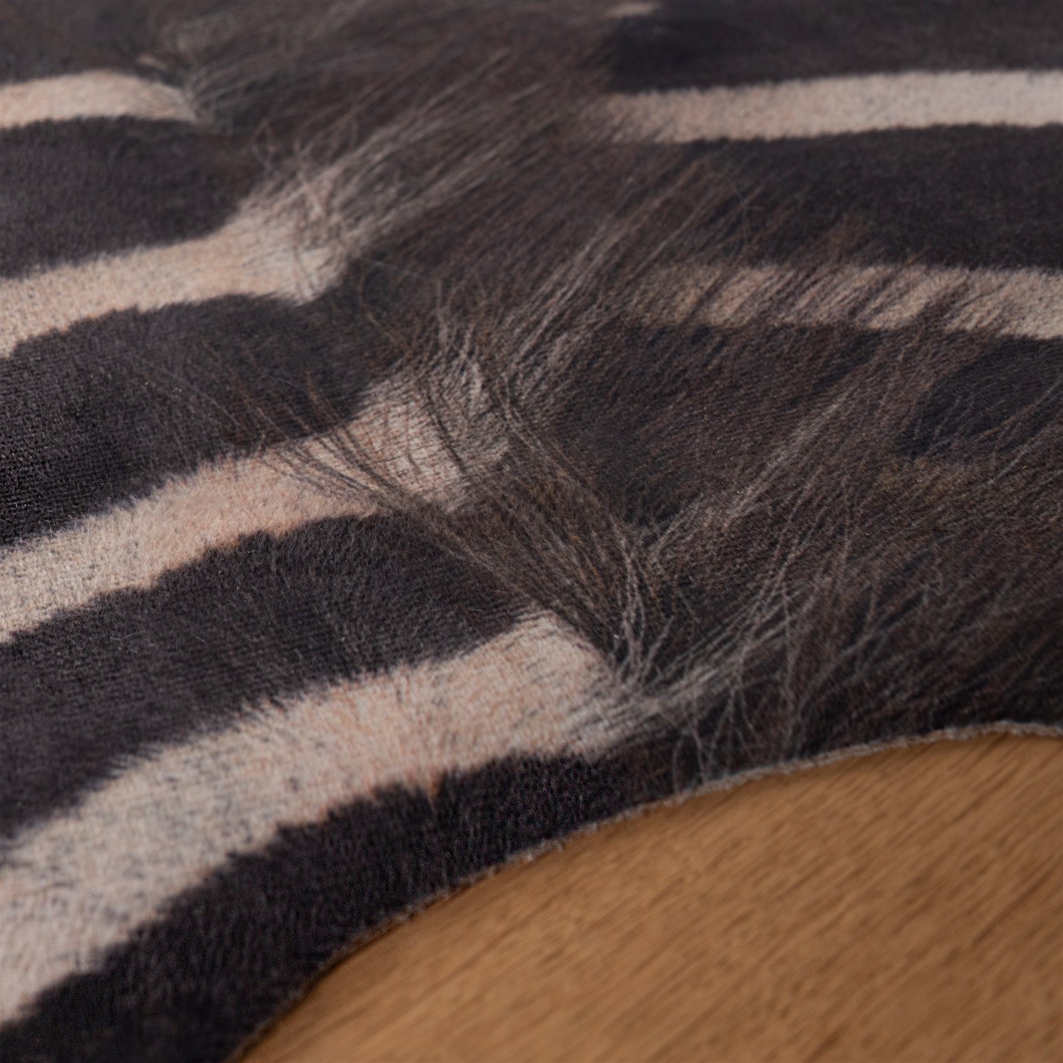 Kayoom Teppich »Sanarai 202« rechteckig 5 mm Höhe Flachgewebe, Modernes Muster, Deko, Wohnzimmer, Zebra