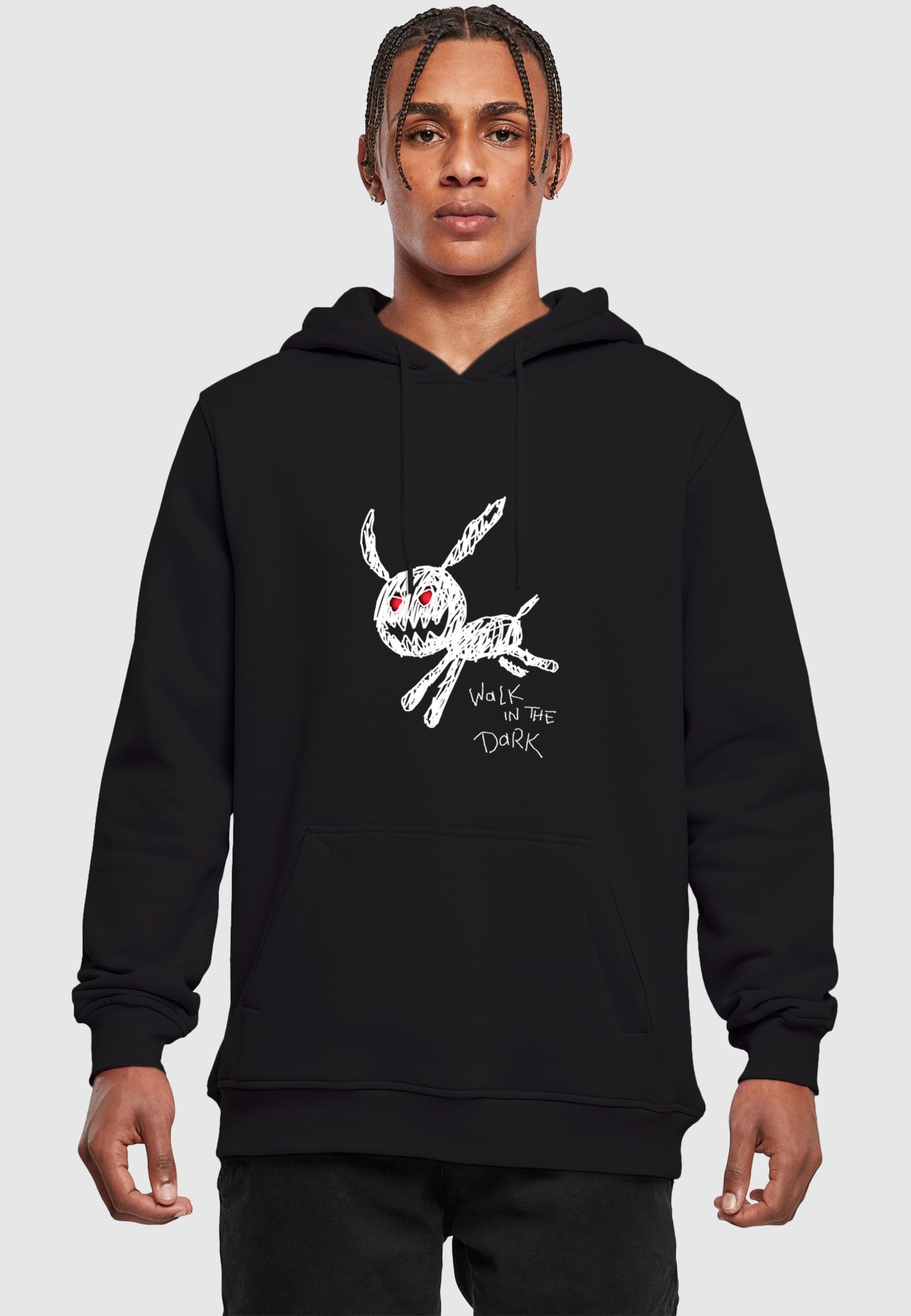 MisterTee Kapuzensweatshirt »MisterTee Walk In The Dark Hoody«, (1 tlg.)