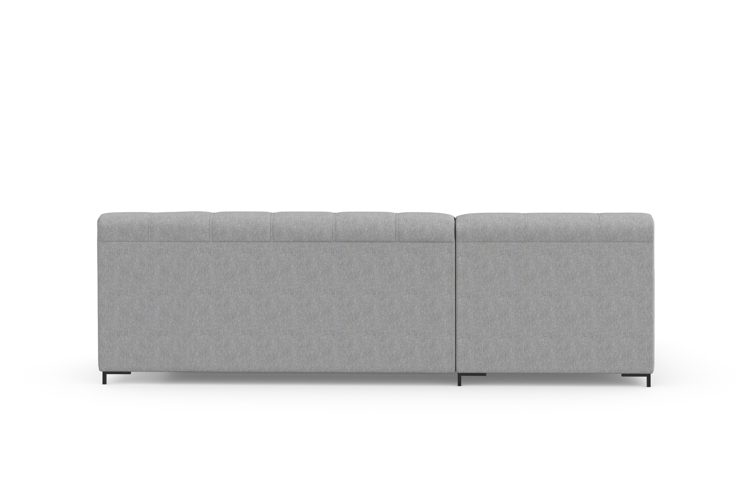 Ecksofa HOME AFFAIRE "Balme L-Form", grau, B:239cm H:75cm T:152cm, 95% Polyester, 5% Nylon, Sofas, Ecksofa, Inkl. Zierkissen, wahlweise mit Bettfunktion 9