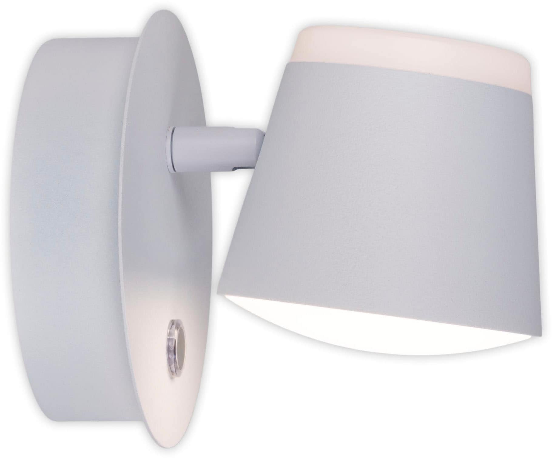näve LED Wandleuchte »Tondo«, 1 flammig, Leuchtmittel LED-Modul | LED fest integriert, magnetisch, Akku Aufladung per USB-C Kabel, dimmbar per touch, Memory