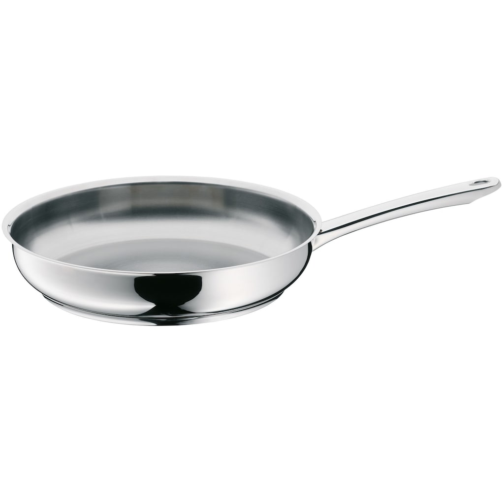 WMF Bratpfanne »Profi«, Cromargan® Edelstahl Rostfrei 18/10, Ø 28 cm, unbeschichtet, Induktion