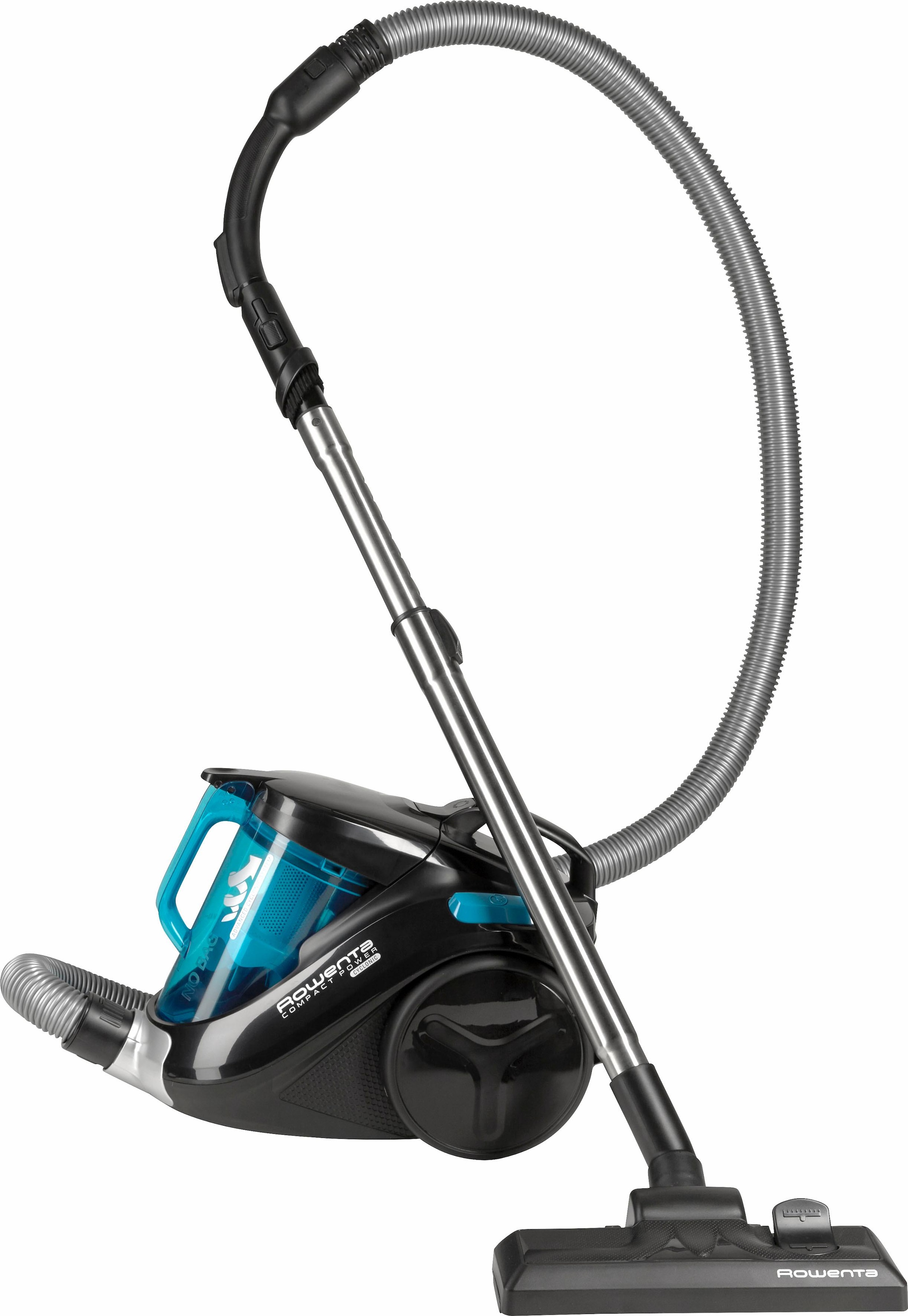 Rowenta Bodenstaubsauger "Compact Power Cyclonic RO3731", 750 W, beutellos, Vacuum-Cleaner, Leise, 1,5 Liter Fassungsver