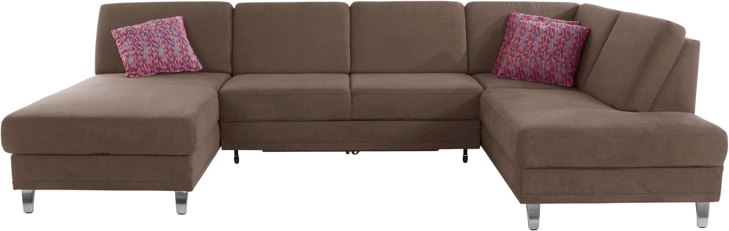 sit&more Wohnlandschaft "Clio U-Form" wahlweise mit Bettfunktion und Bettka günstig online kaufen