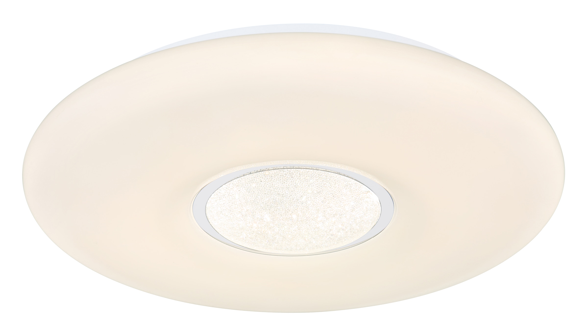 GLOBO LIGHTING LED Deckenleuchte »SULLY«, Leuchtmittel LED-Modul | LED fest integriert, Deckenlampe/rund/Wohnzimmer/Schlafzimmer/elegant/rot-grün-blau