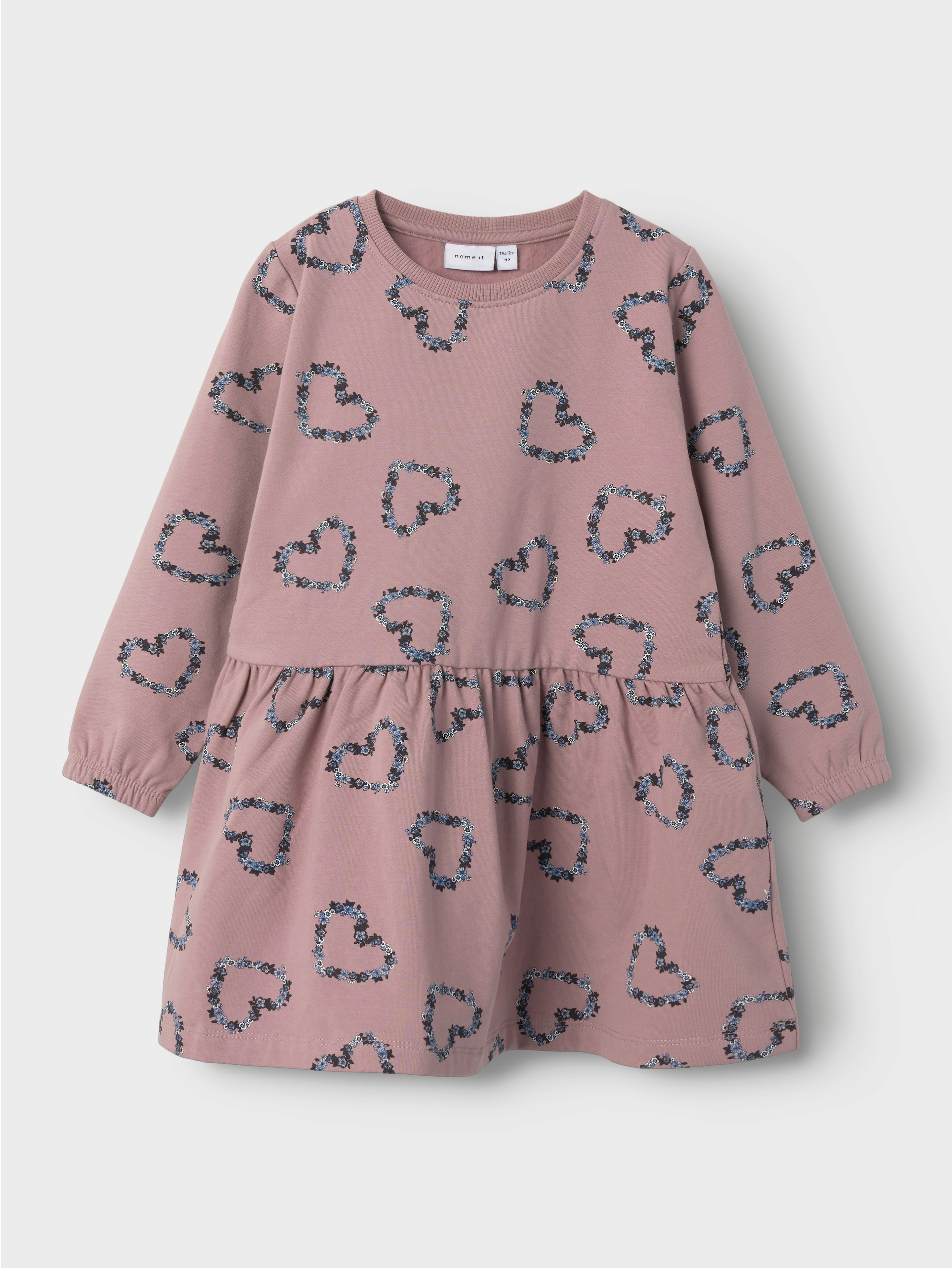 Name It "NMFOLUKRIA LS SWEAT DRESS BRU"