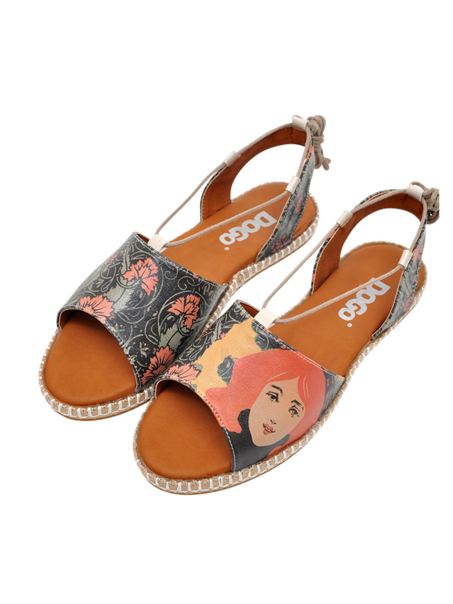 DOGO Sandale "Damen Hazel Caretta-Hey Dude 36 DOGO Hazel Vegan Damen Sandalen/", Vegan