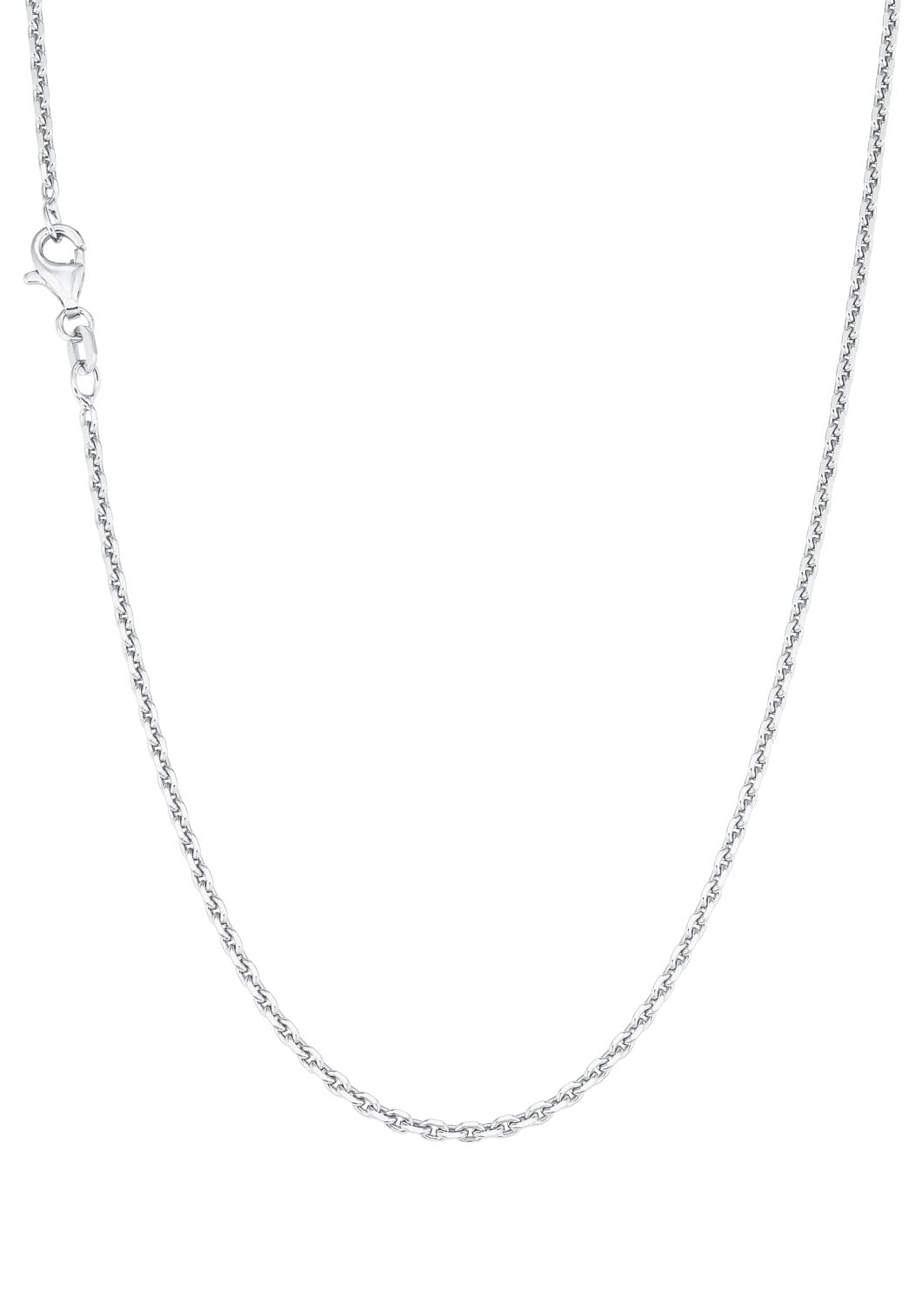 AMOR Damen Collierkettchen "Ankerkettengliederung", Silber 925 (Sterlingsilber), L: 50, silber, Silber 925 (Sterlingsilber), Halsketten, Made in