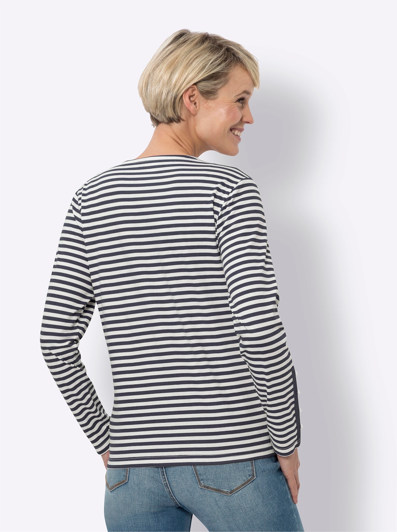 Classic Basics T-Shirt "Streifenshirt" 1 Stk. günstig online kaufen