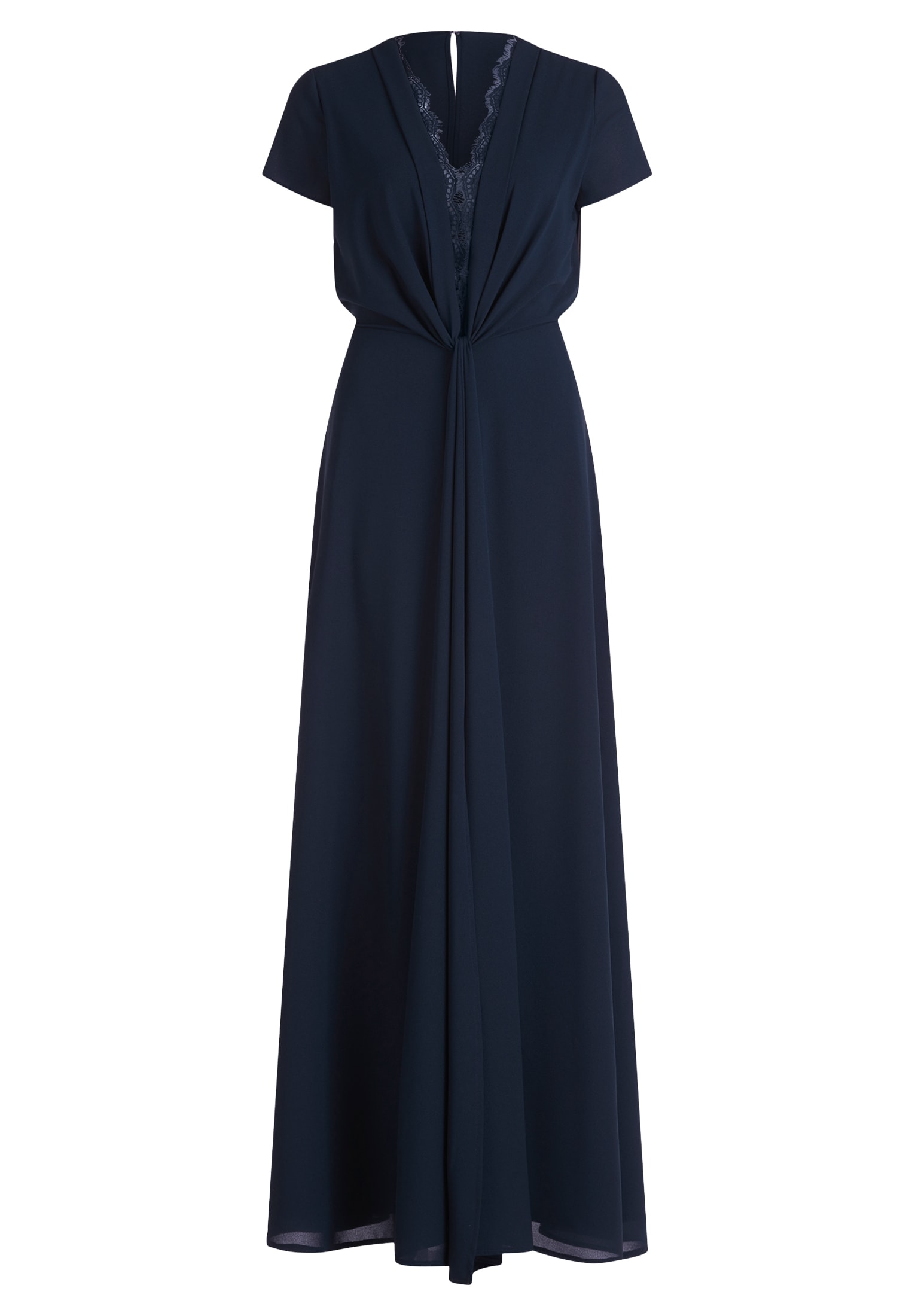 Vera Mont Abendkleid »Vera Mont Abendkleid mit Spitzeneinsatz«, Raffung