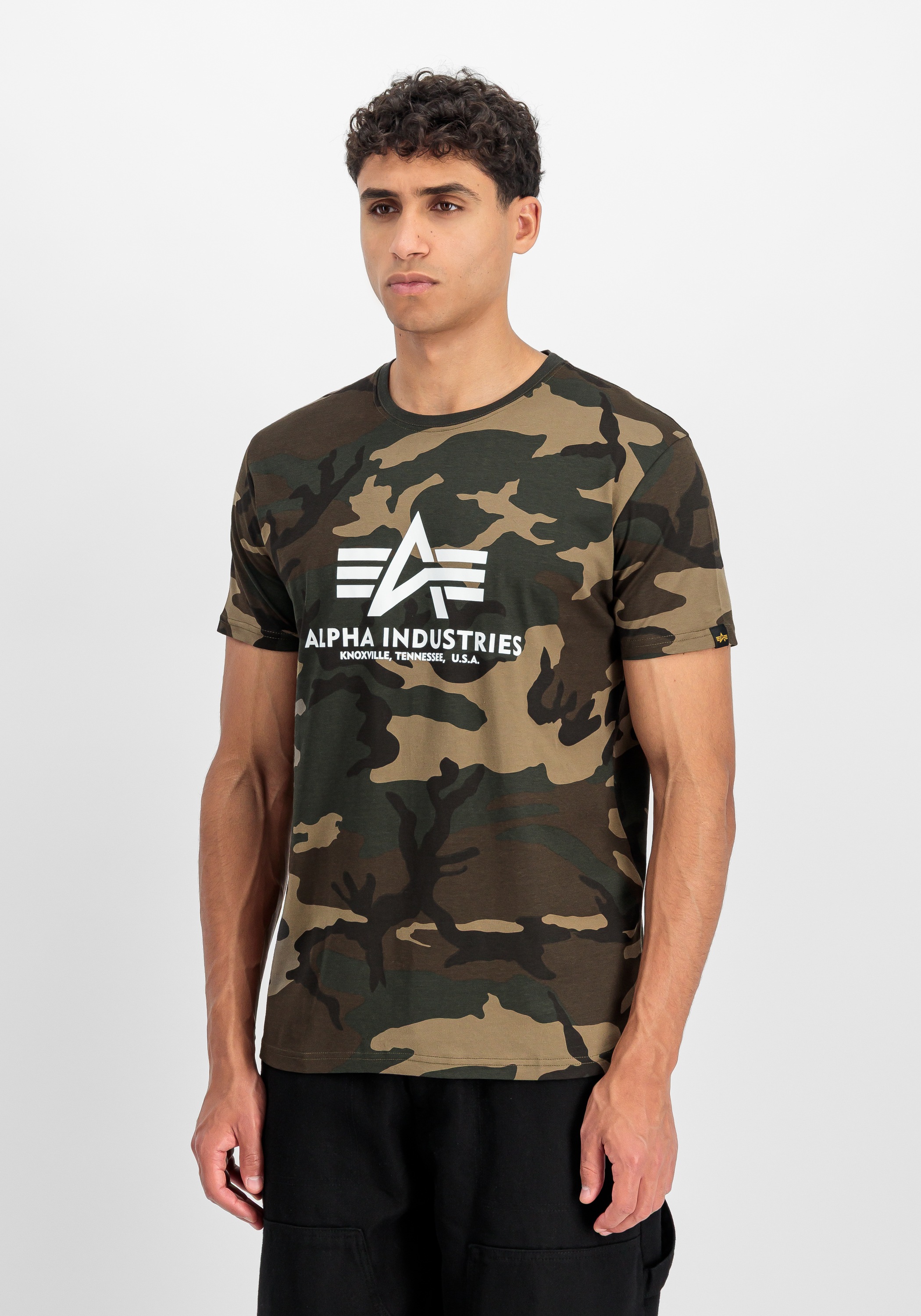 Alpha Industries T-Shirt "Basic T-Shirt BL Camo" günstig online kaufen