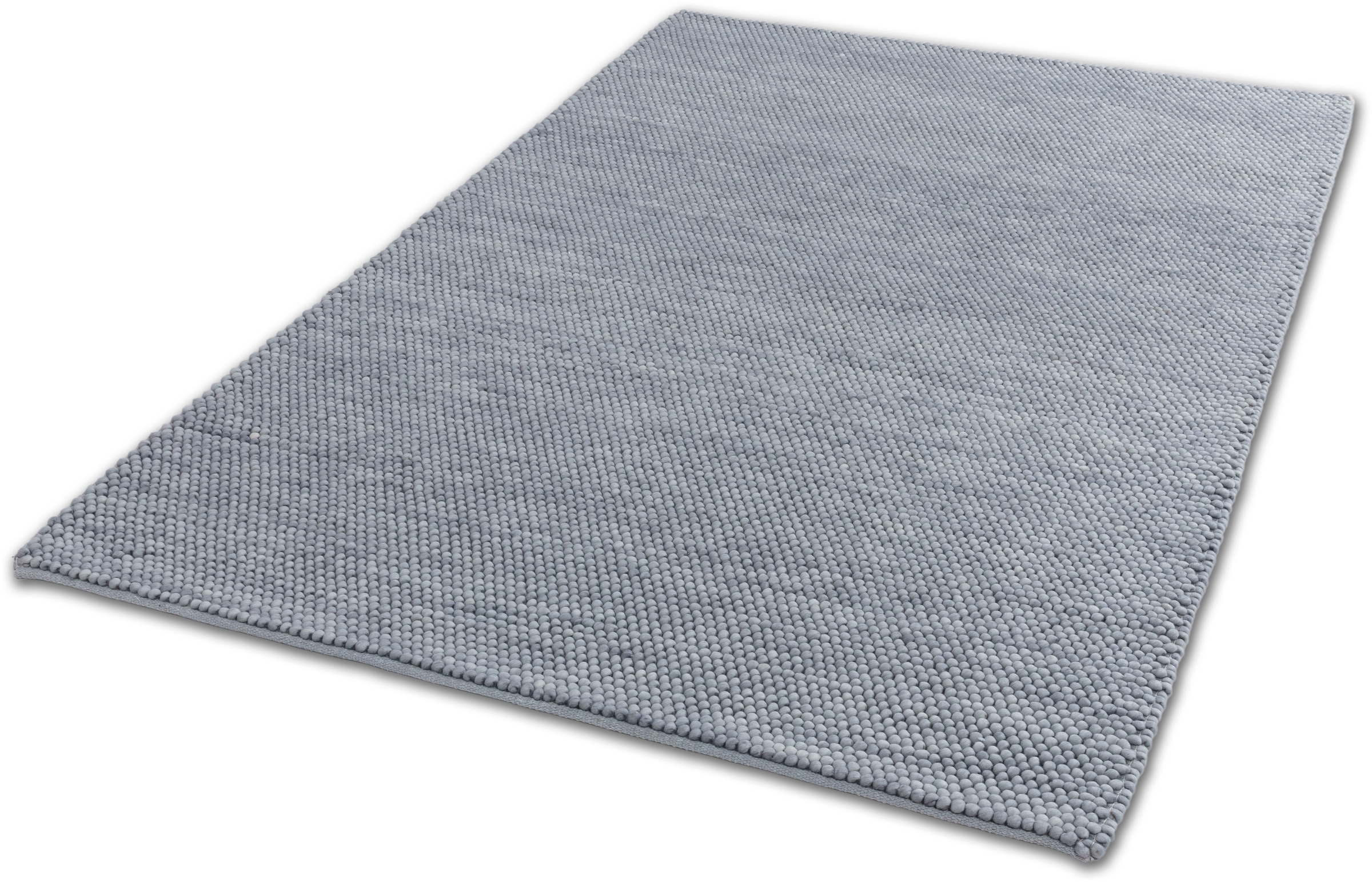 SCHÖNER WOHNEN-Kollektion "Poppy 6024" rechteckig 18 mm Höhe hochwertiger Handweb, Wolle, Wohnzimmer, Schöner Wohnen Kollektion