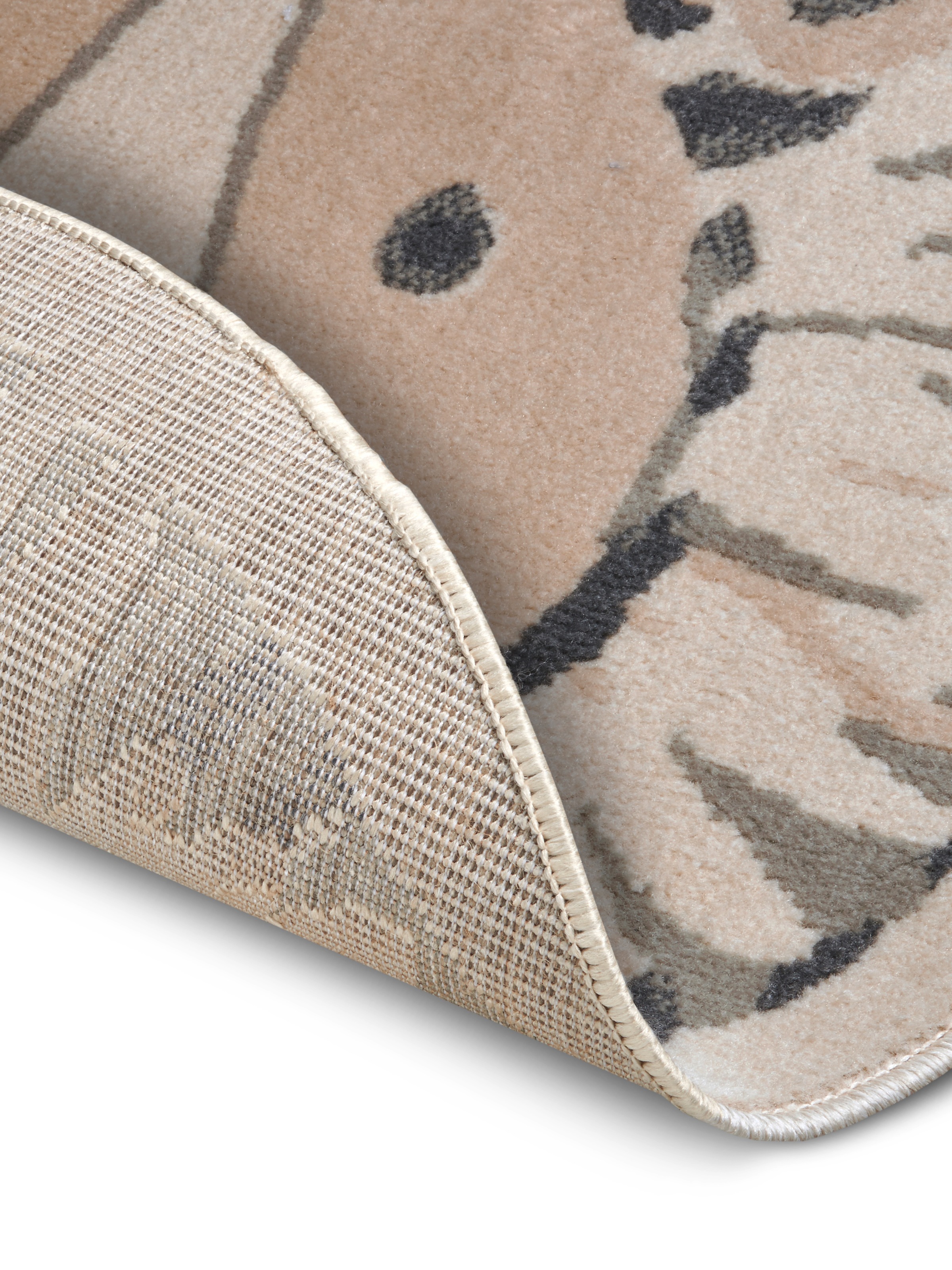 HANSE Home Kinderteppich »Adventures Lion«, rund, 8 mm Höhe, Spielteppich, fest, Kinderzimmer, Kurzflor, Spielunterlage