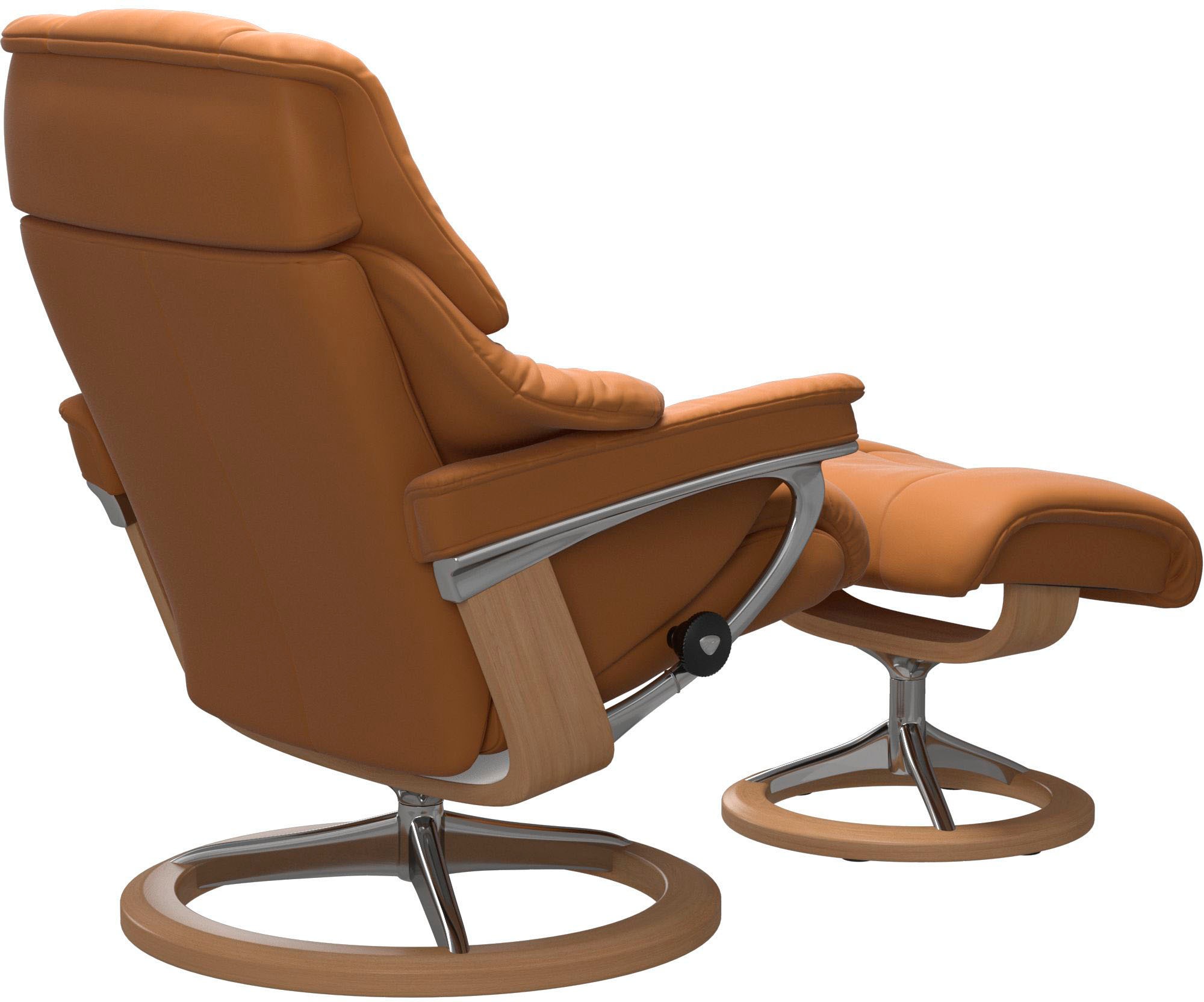 Thumbnail - Stressless Relaxsessel "Reno" mit Signature Base, Größe S, M & L, Gestell Eiche