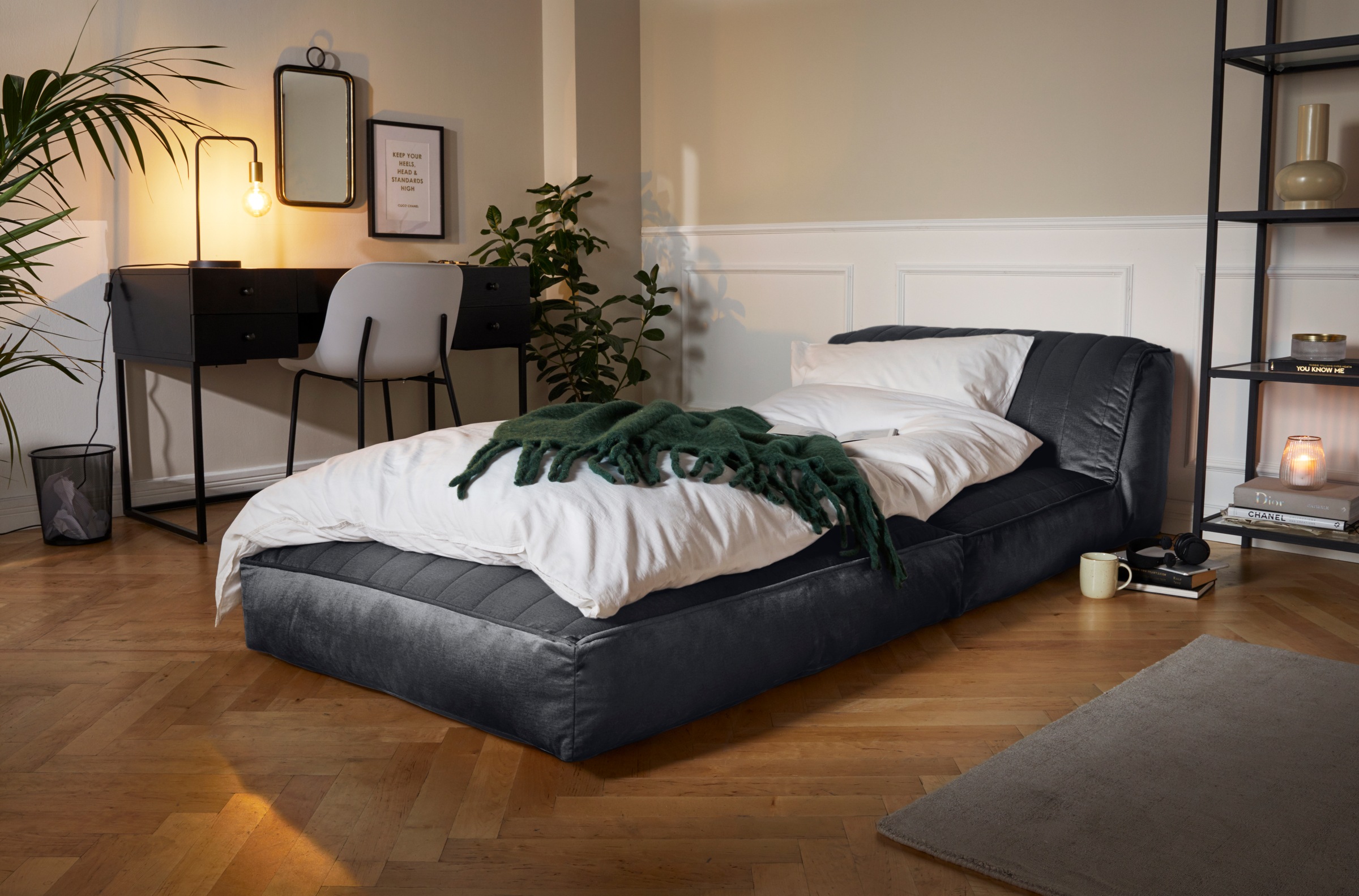 Thumbnail - Home affaire Relaxsessel "Polly" Loungesessel mit Schlaffunktion, perfekt als Gästebett, Daybed