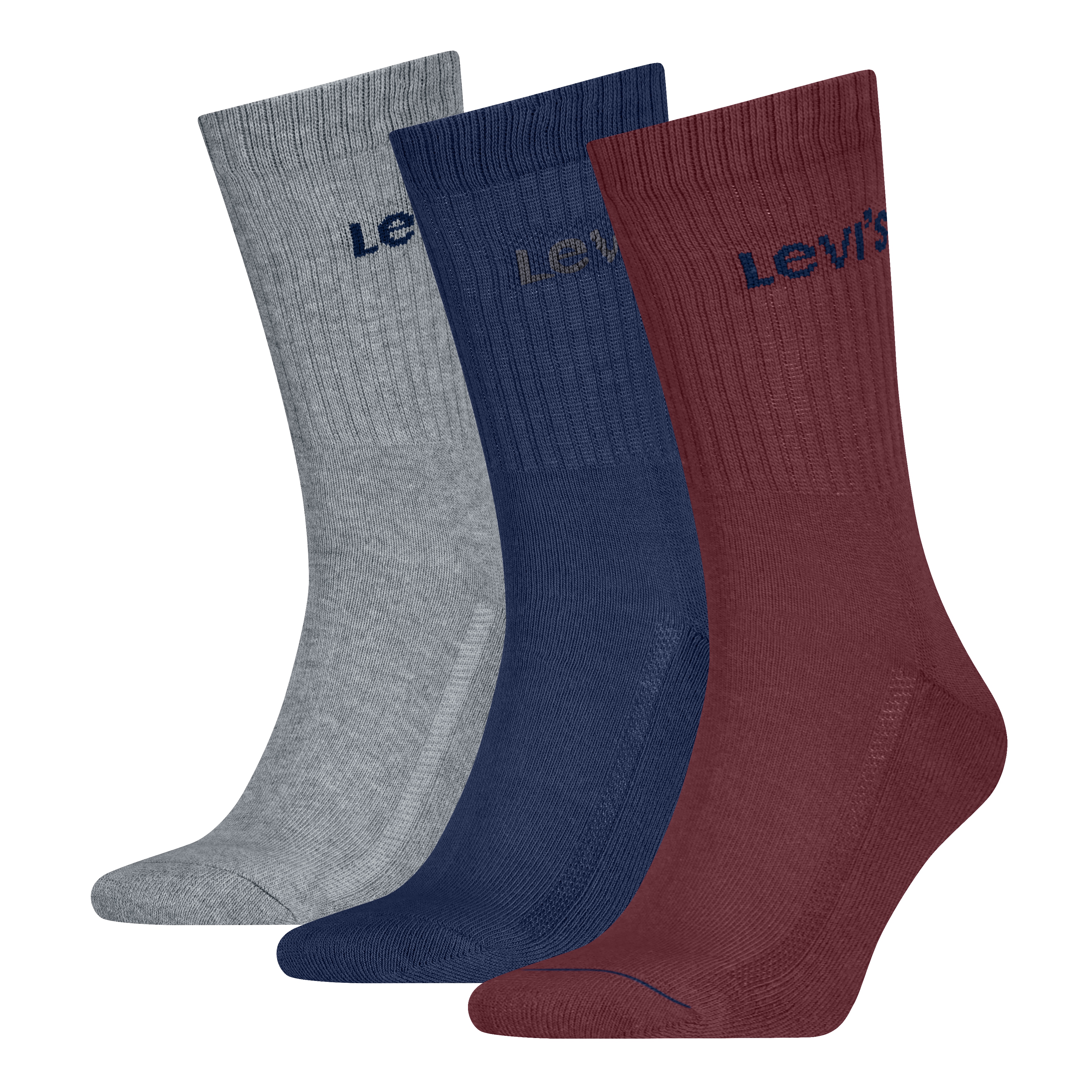 Levis Socken "LEVIS UNI REGULAR CUT ORANGE TAB 3P" 3 Paar