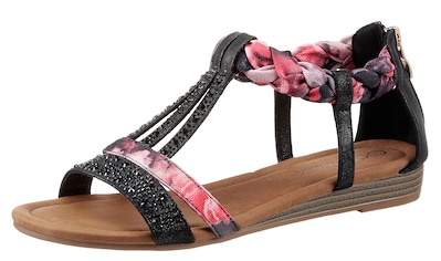 Riemchensandalen mit strass - Der Vergleichssieger