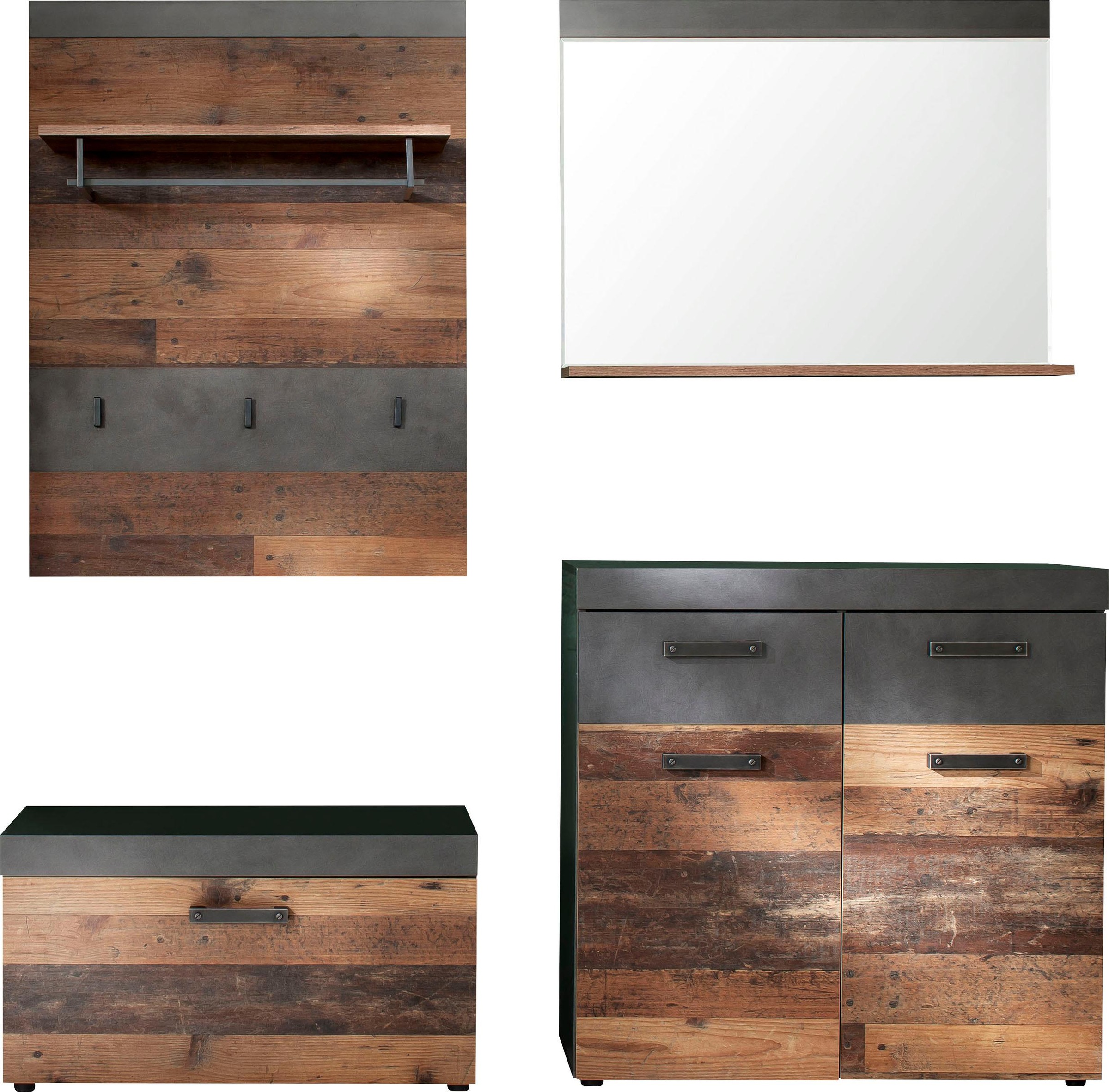 INOSIGN Garderoben-Set "Ilana" Set, 4 Stk. tlg. günstig online kaufen