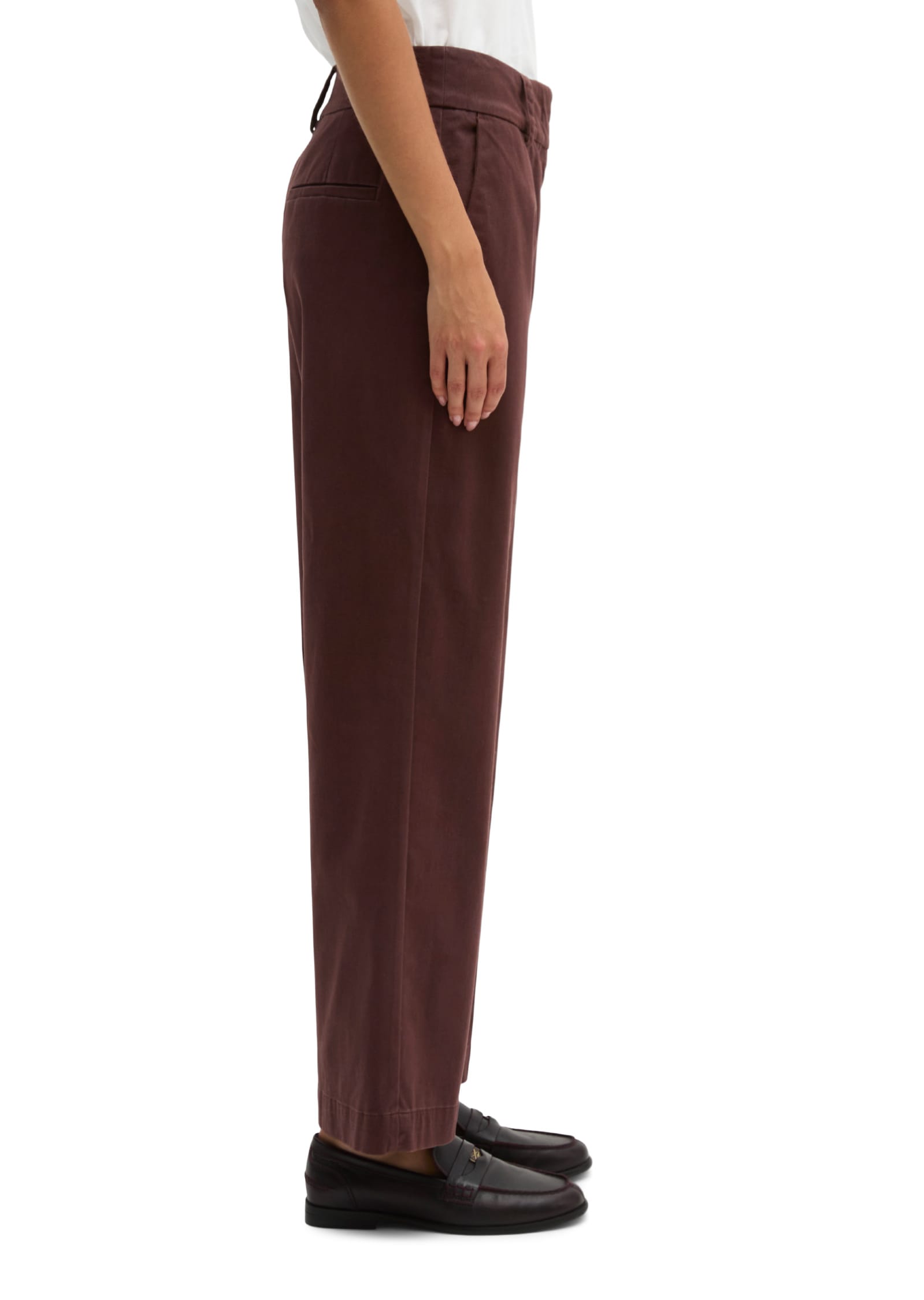 Marc O'Polo Chinohose »aus Organic Cotton-Stretch-Satin«