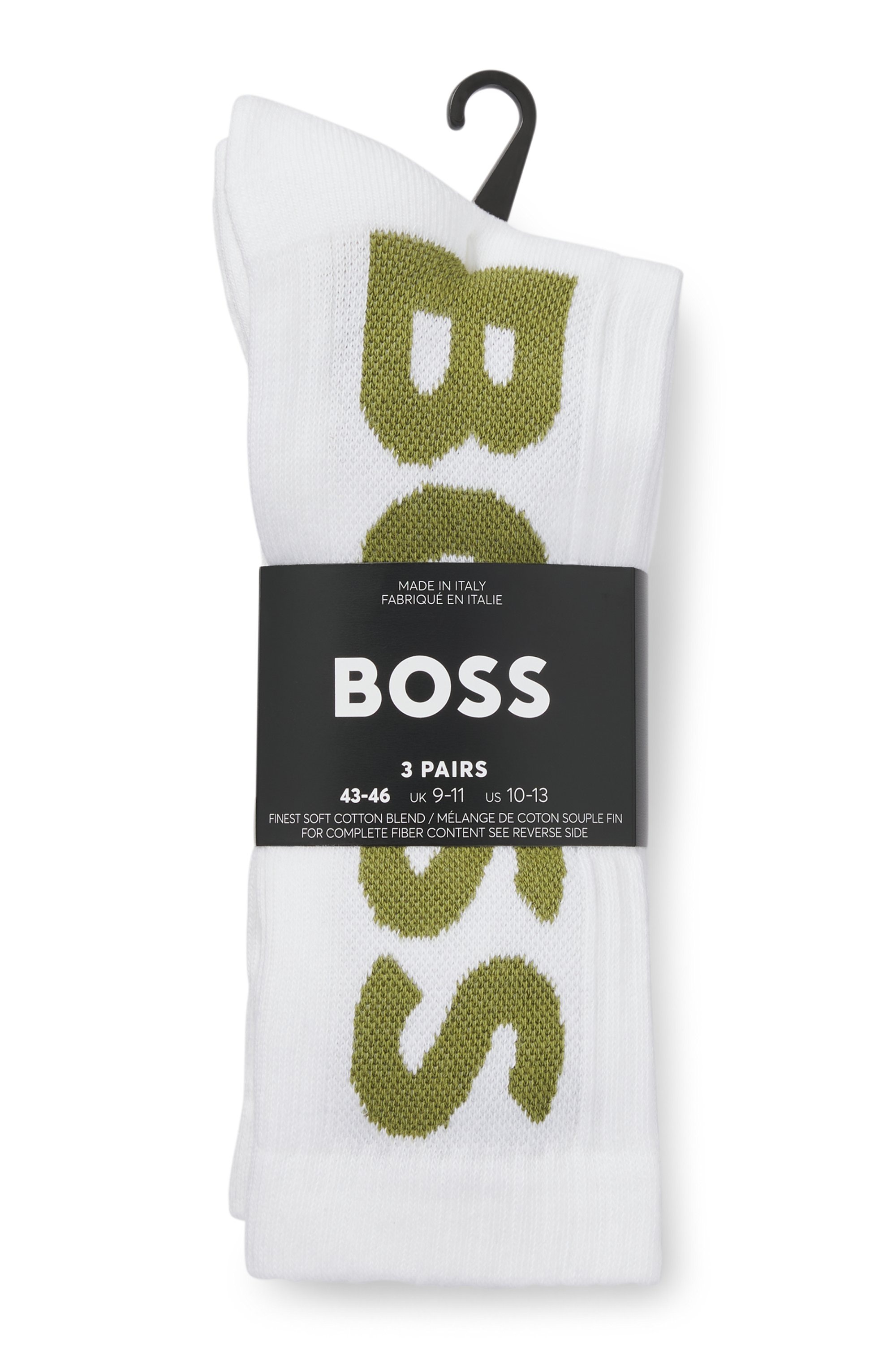 BOSS Socken "3P QS Rib Logo CC", mit Logo günstig online kaufen
