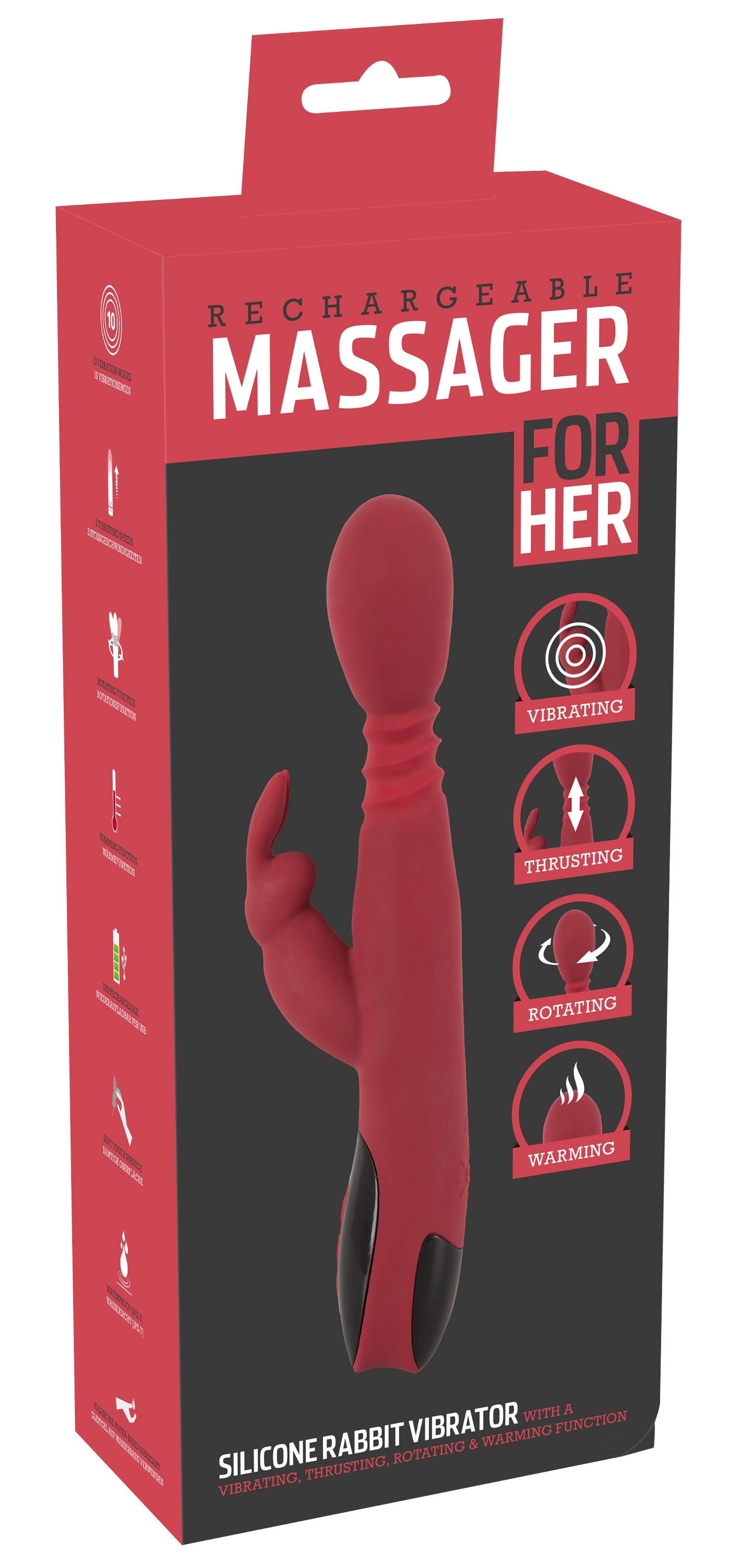 You2Toys Vibrator »Vibrator Silicone Rabbit Vibrator«