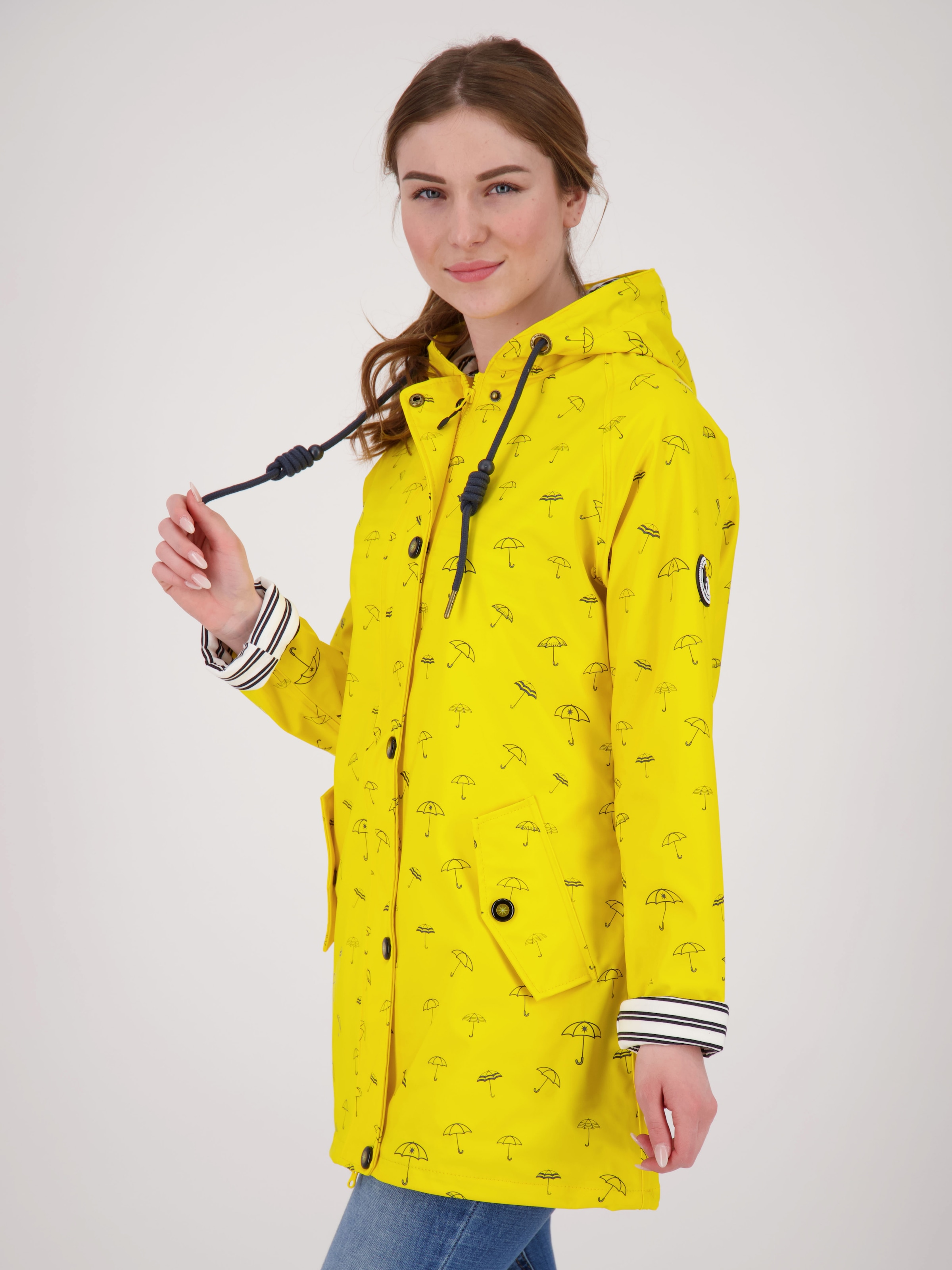 DEPROC Active Regenjacke "Friesennerz WIZZARD PEAK WOMEN UMBR", auch in Gro günstig online kaufen