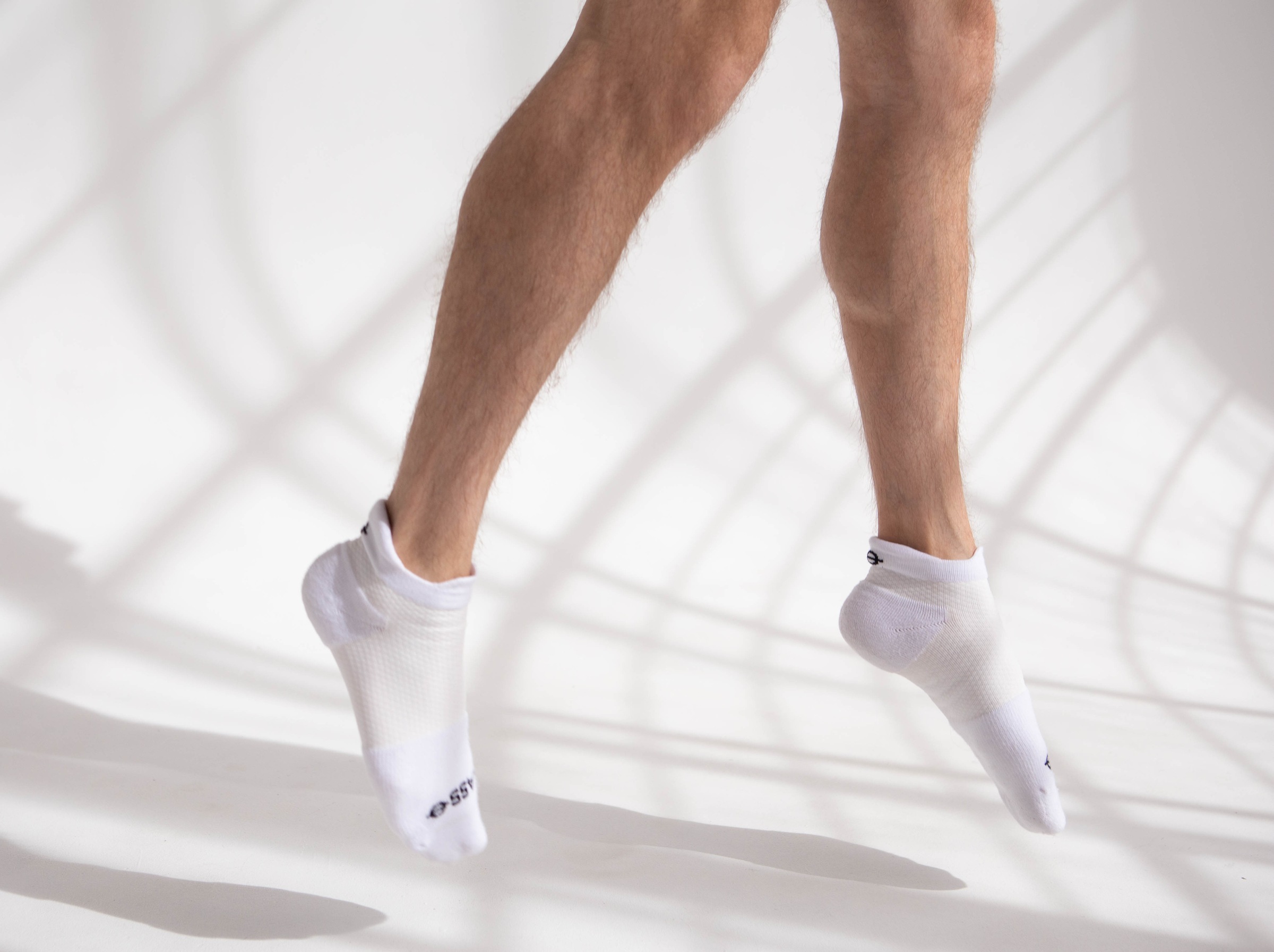 Lasso Gear Tennissocken »Lasso Gear LASSO GRIP LOW Low Tab Grip Socks White«