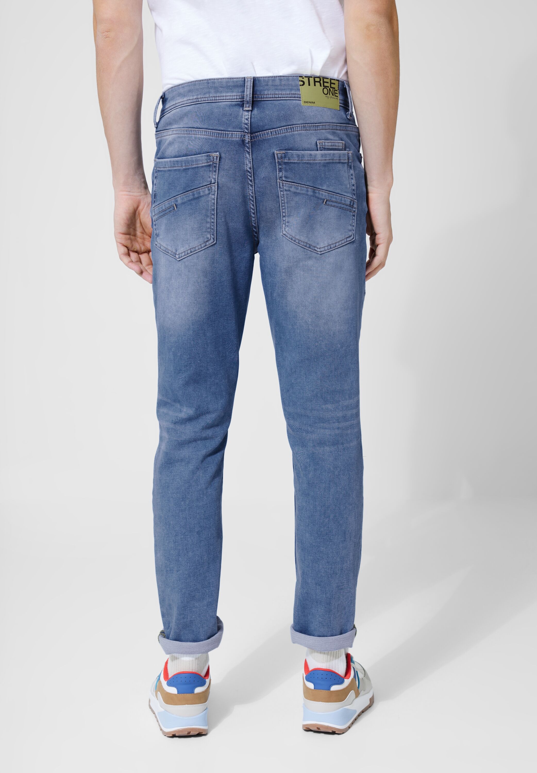 STREET ONE MEN Regular-fit-Jeans, 5-Pocket-Style