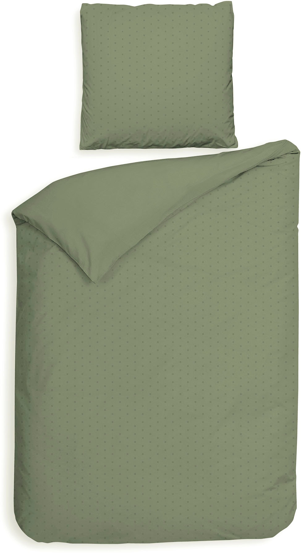 Heckett & Lane Bettwäsche "Punto" 2 Stk. gepunktet, 100% Baumwolle ab 135x2 günstig online kaufen