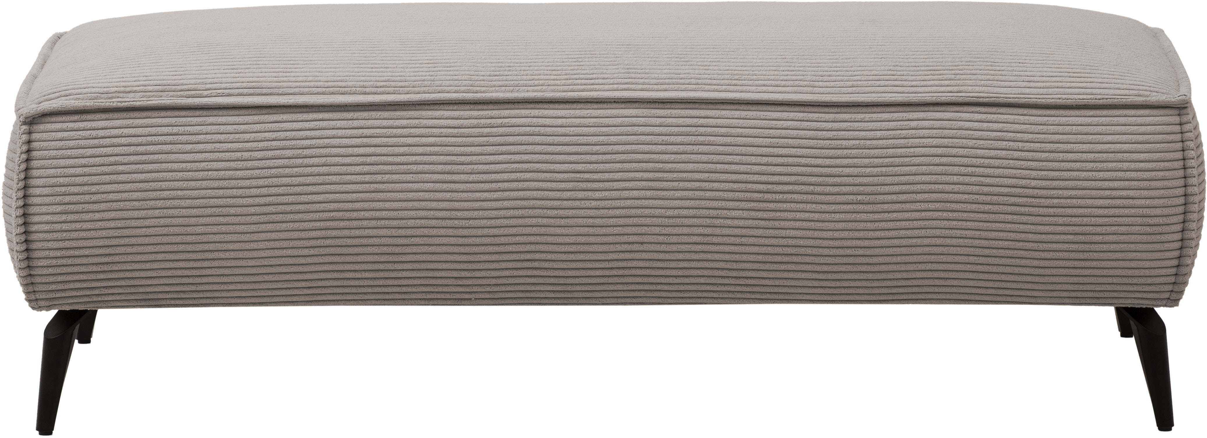 Thumbnail - Home affaire Hocker "TVINNU, mit Kedernaht, Cord u. Flachgewebe" zur Serie TVINNU, gemütlicher Sitzkomfort, rechteckig, ...