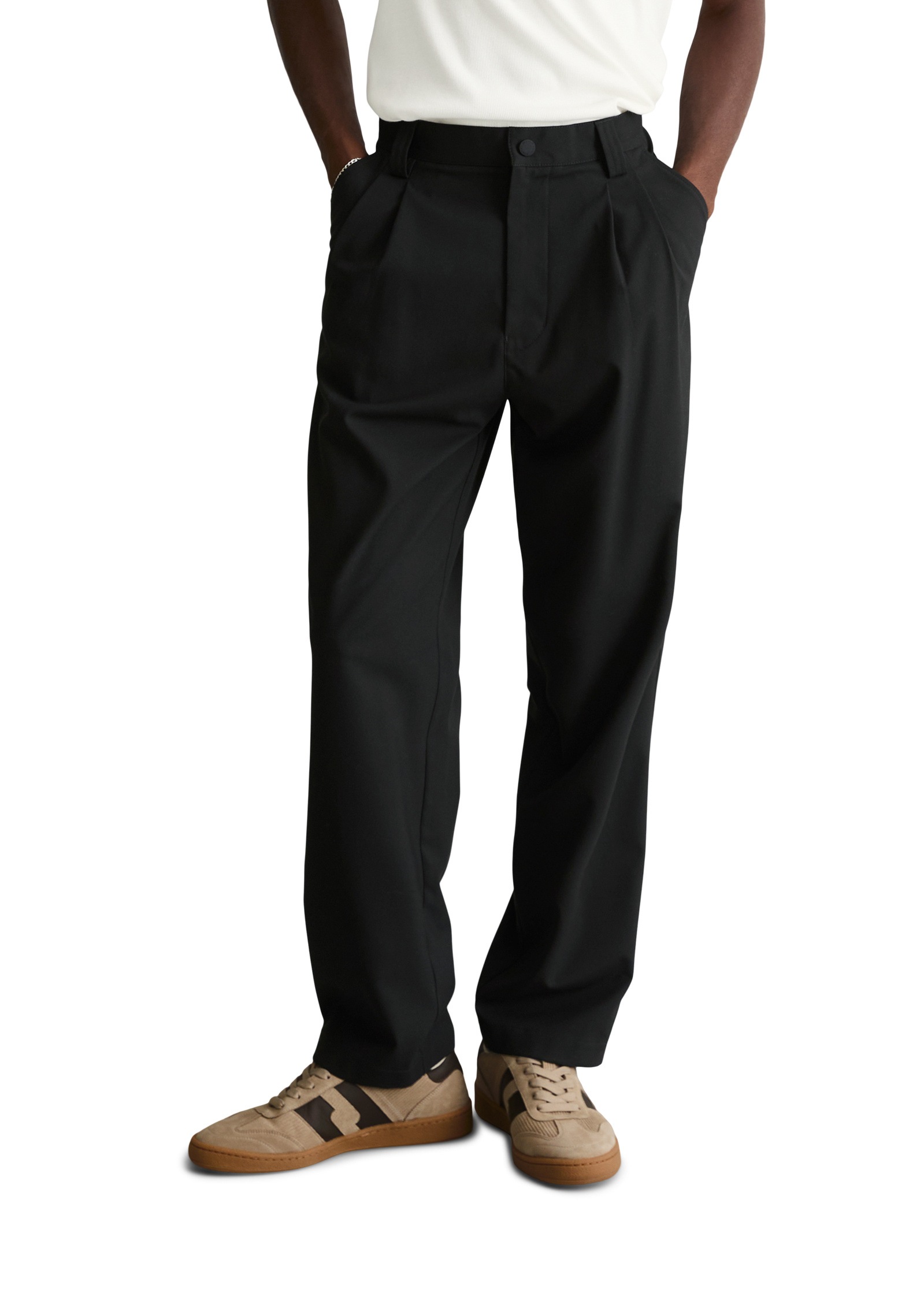 Marc OPolo DENIM Chinohose "in smarter Woll-Optik"