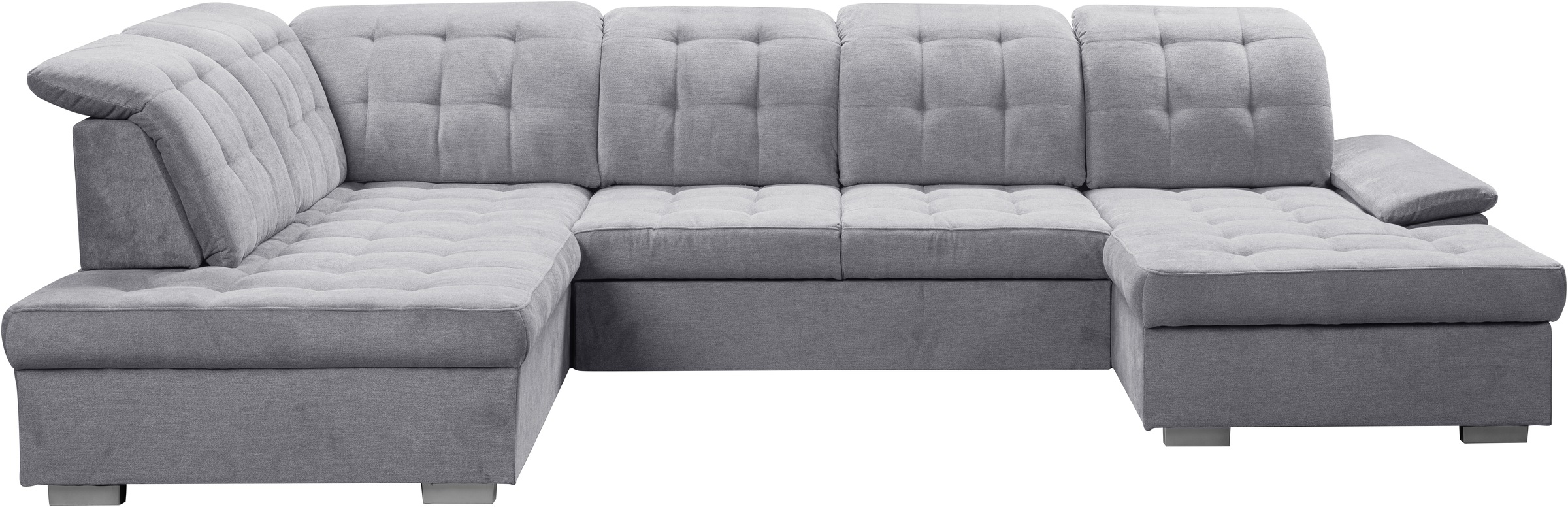 WERK2 Wohnlandschaft "Kordula-New U-Form", Sofa in U-Form mit Schlaffunktio günstig online kaufen
