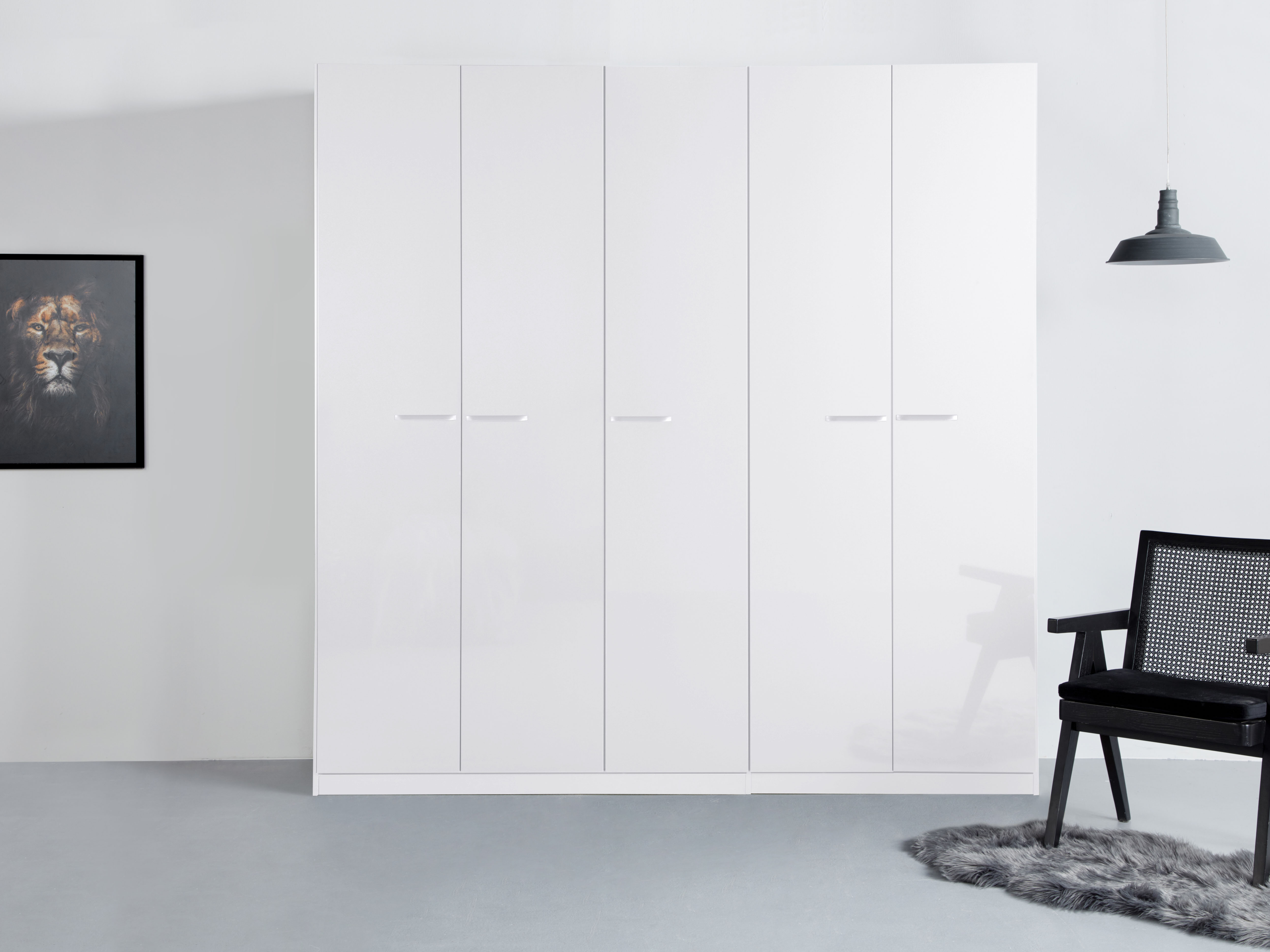 OTTO home Kleiderschrank "Mehrzweckschrank Aktenschrank Möbel Mietswohnung Schlafzimmer OTELI" erhältlich in Breiten 91-360 cm, ab Breite 136cm inkl. Innenschubladen, mit zusätzlichen Einlegeböden, optional mit Spiegel MADE IN GERMANY