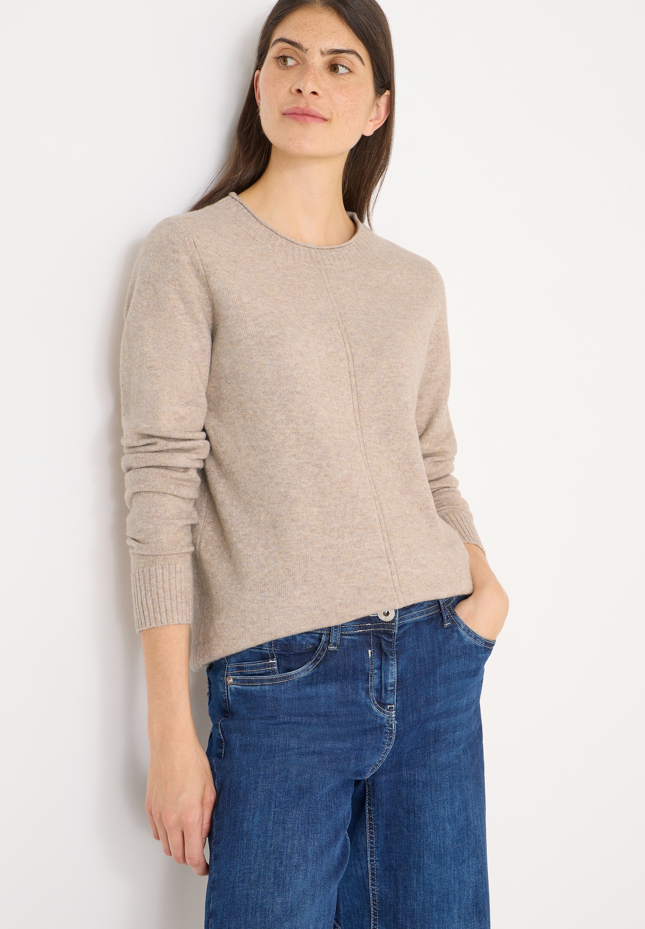 Cecil Strickpullover aus Feinstrick