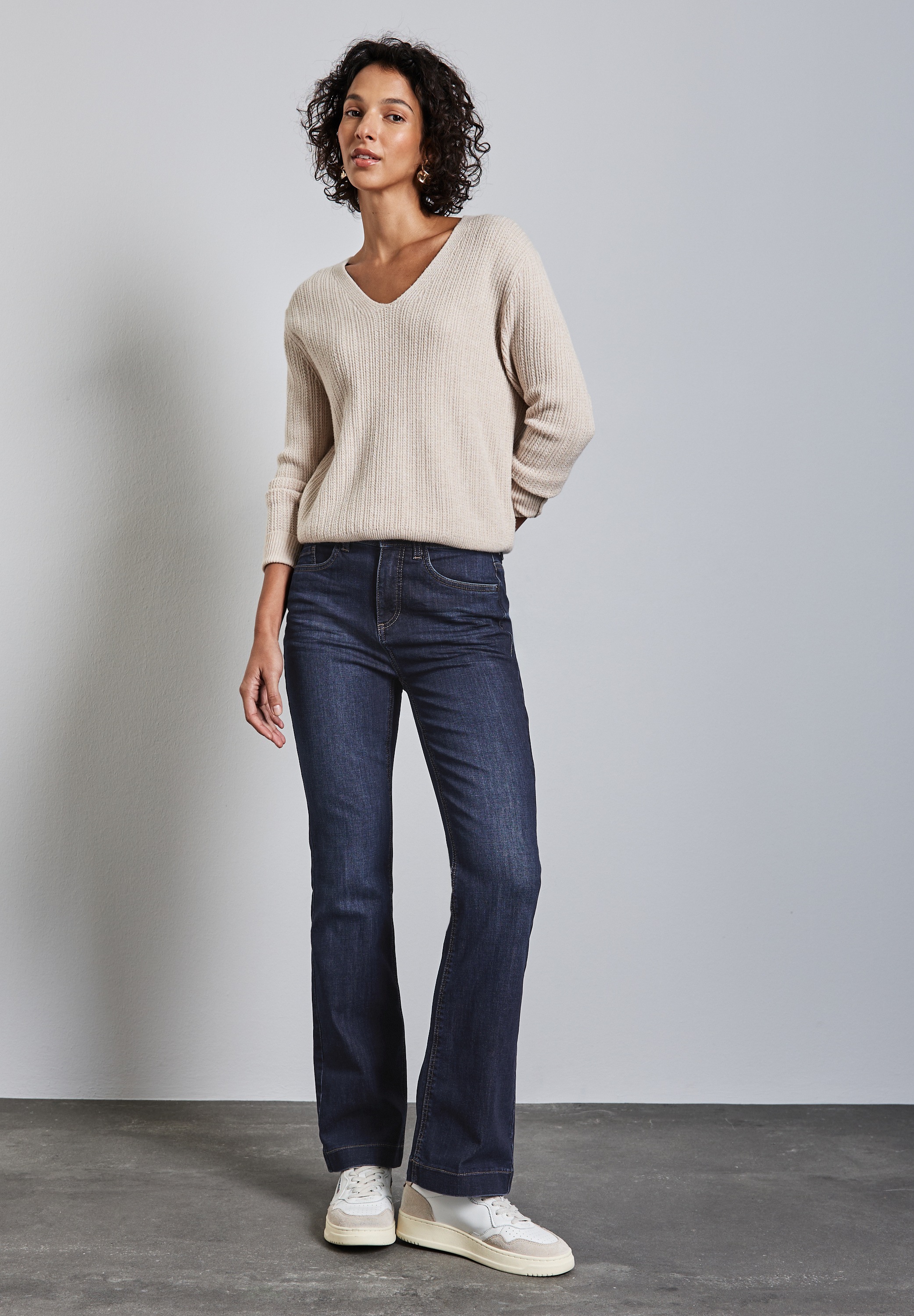 STREET ONE Slim-fit-Jeans, 5-Pocket-Style