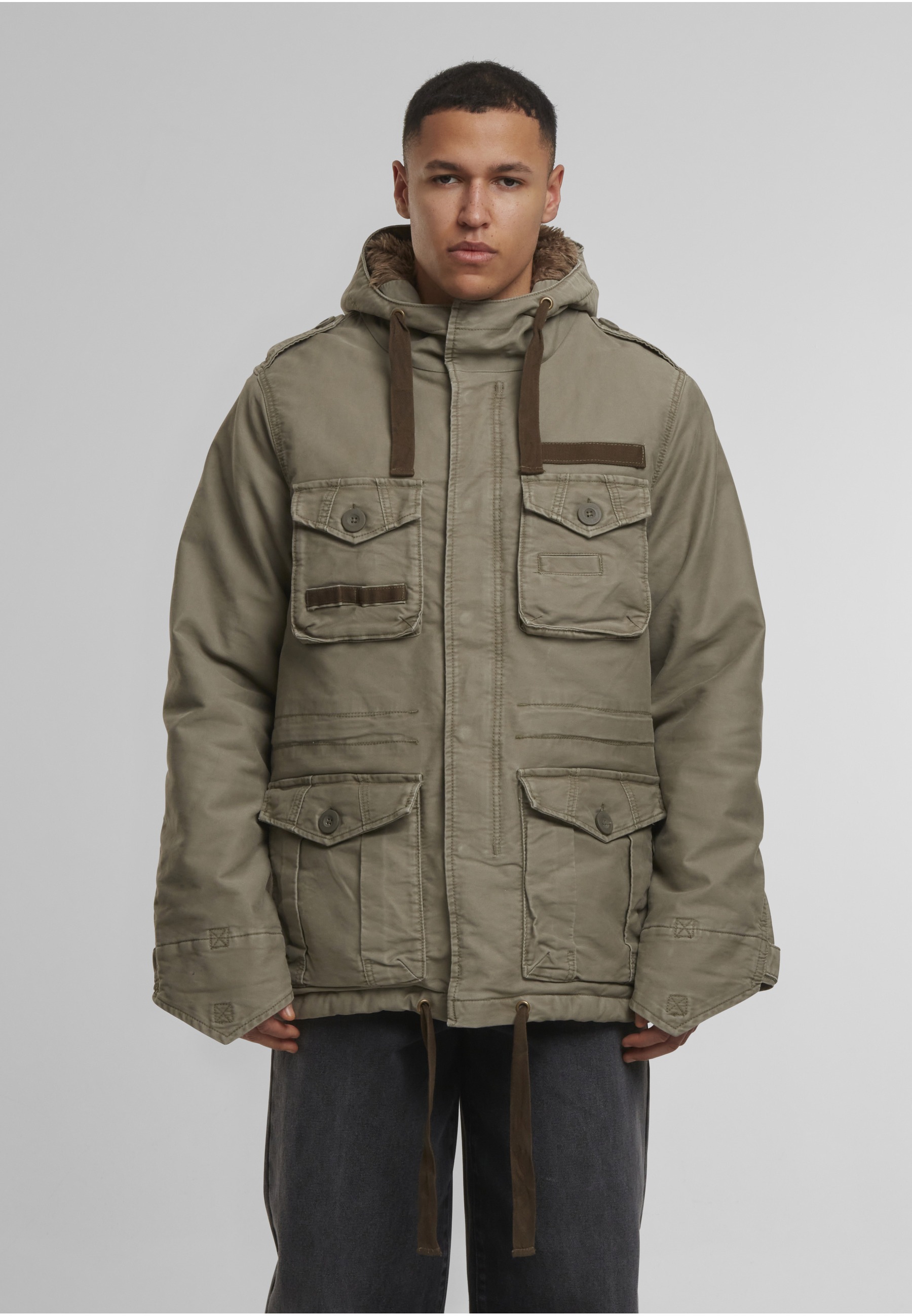 Brandit Allwetterjacke »Brandit Brandit Men Respite Jacket« 1 Stk. tlg. ohne Kapuze