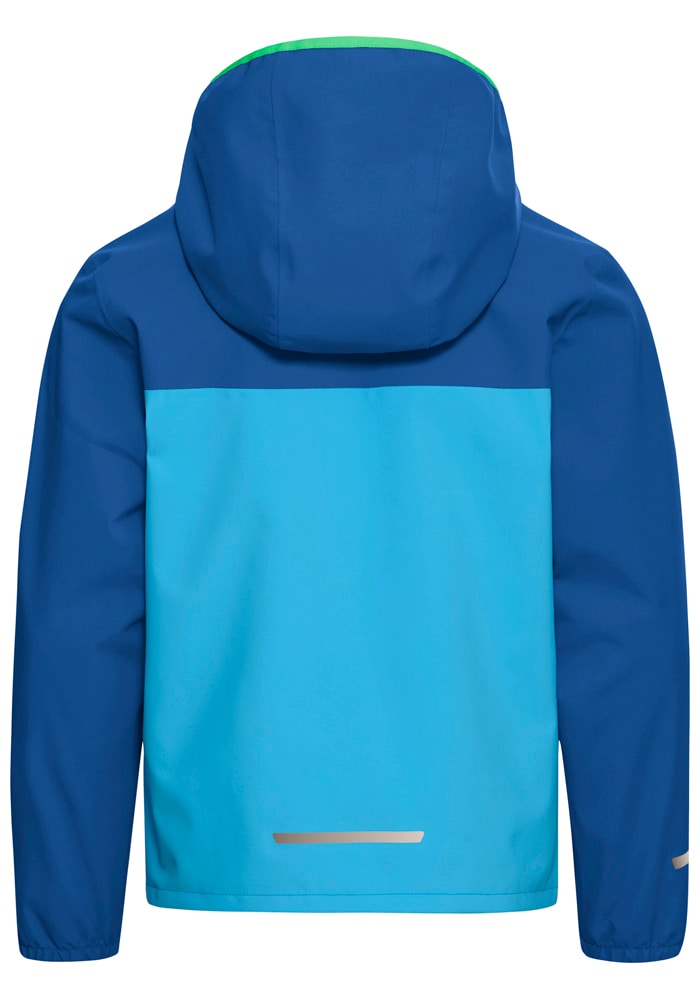 Jack Wolfskin Outdoorjacke »ADVENTURETRIBE 2L JKT K« mit Kapuze