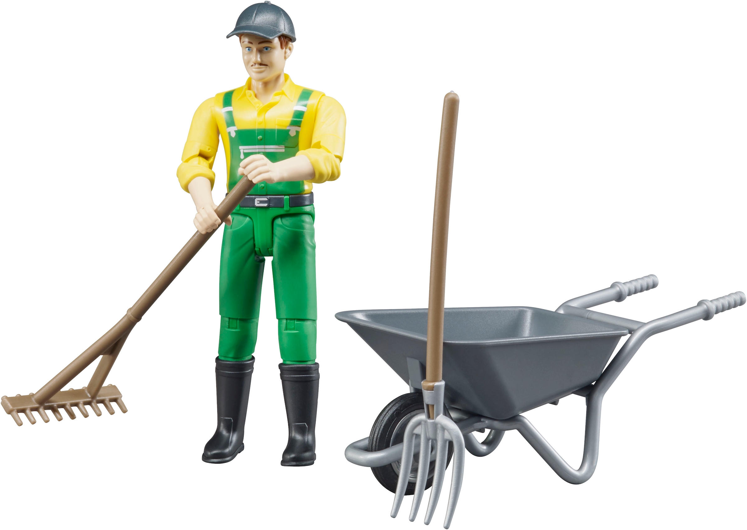 Bruder® Spielfigur »bworld Landwirt (62610)«, Made in Europe