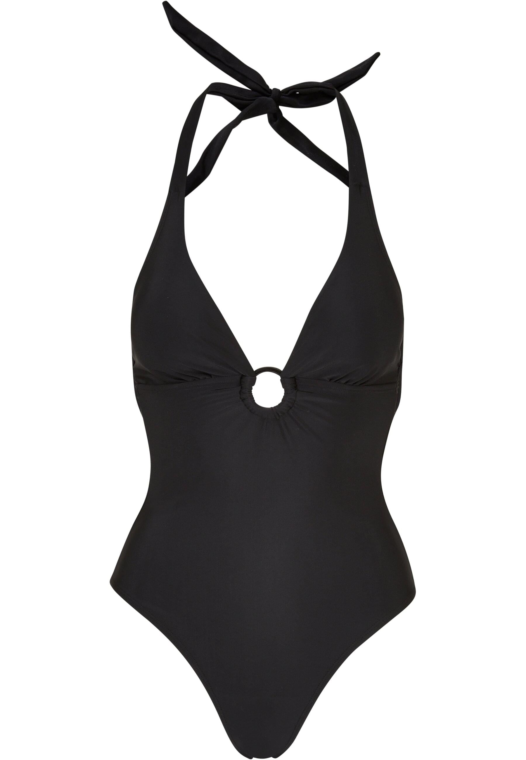 Badeanzug »Urban Classics Damen Ladies Recycled Neckholder Swimsuit«