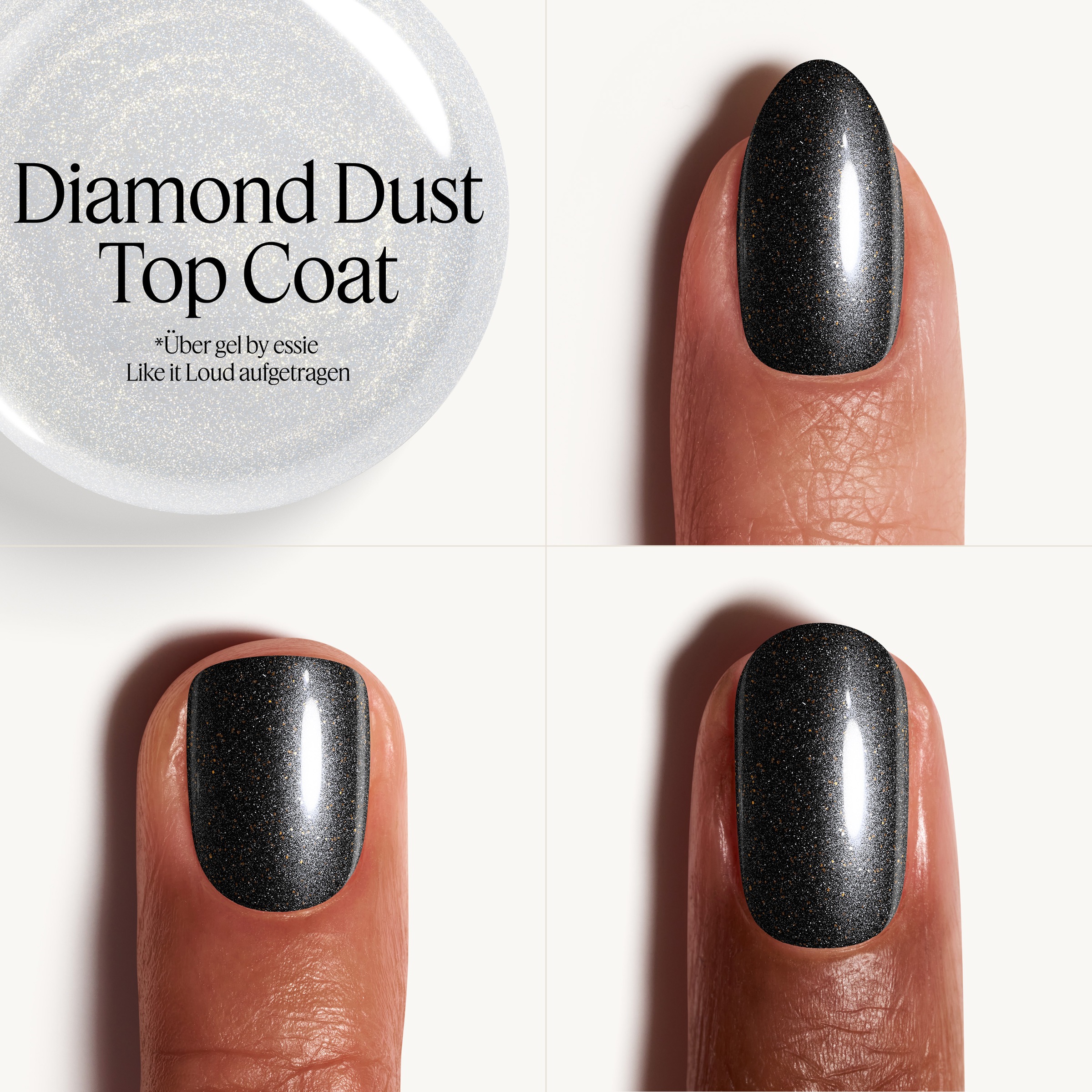 essie Überlack »DIAMOND DUST TOP COAT«