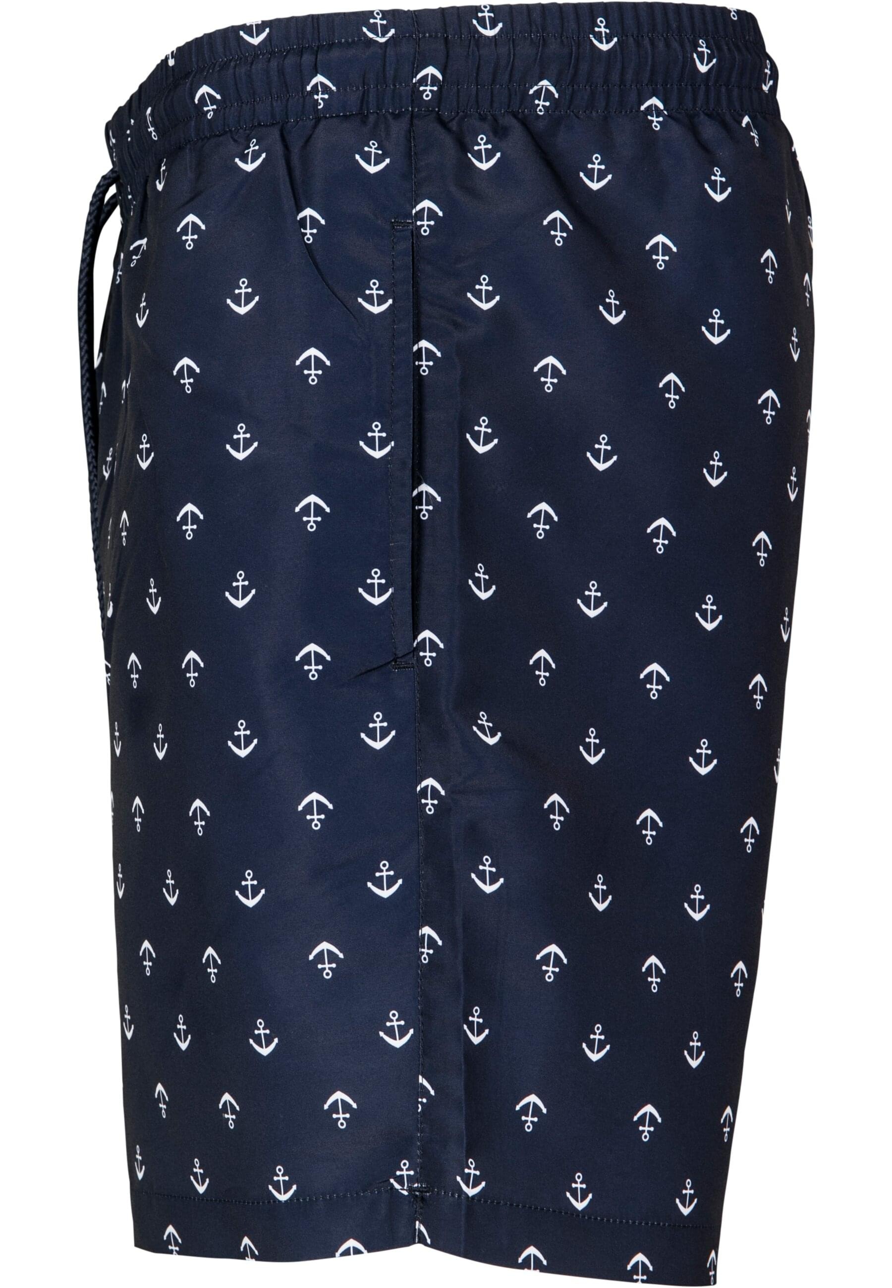 URBAN CLASSICS Badeshorts »Urban Classics Herren Pattern Swim Shorts«