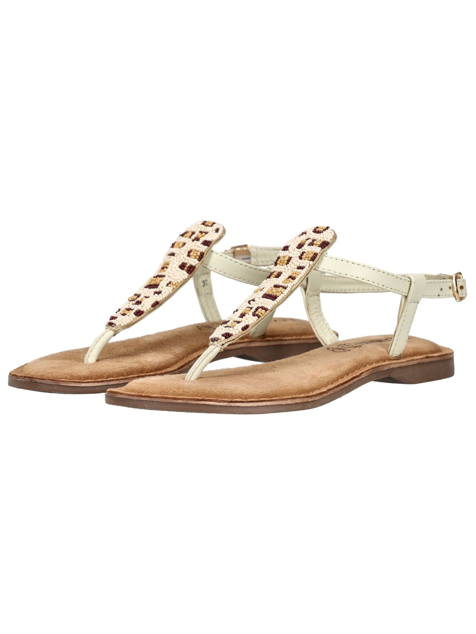 Lazamani Zehentrenner »Lazamani Sandalen Leder/Textil«