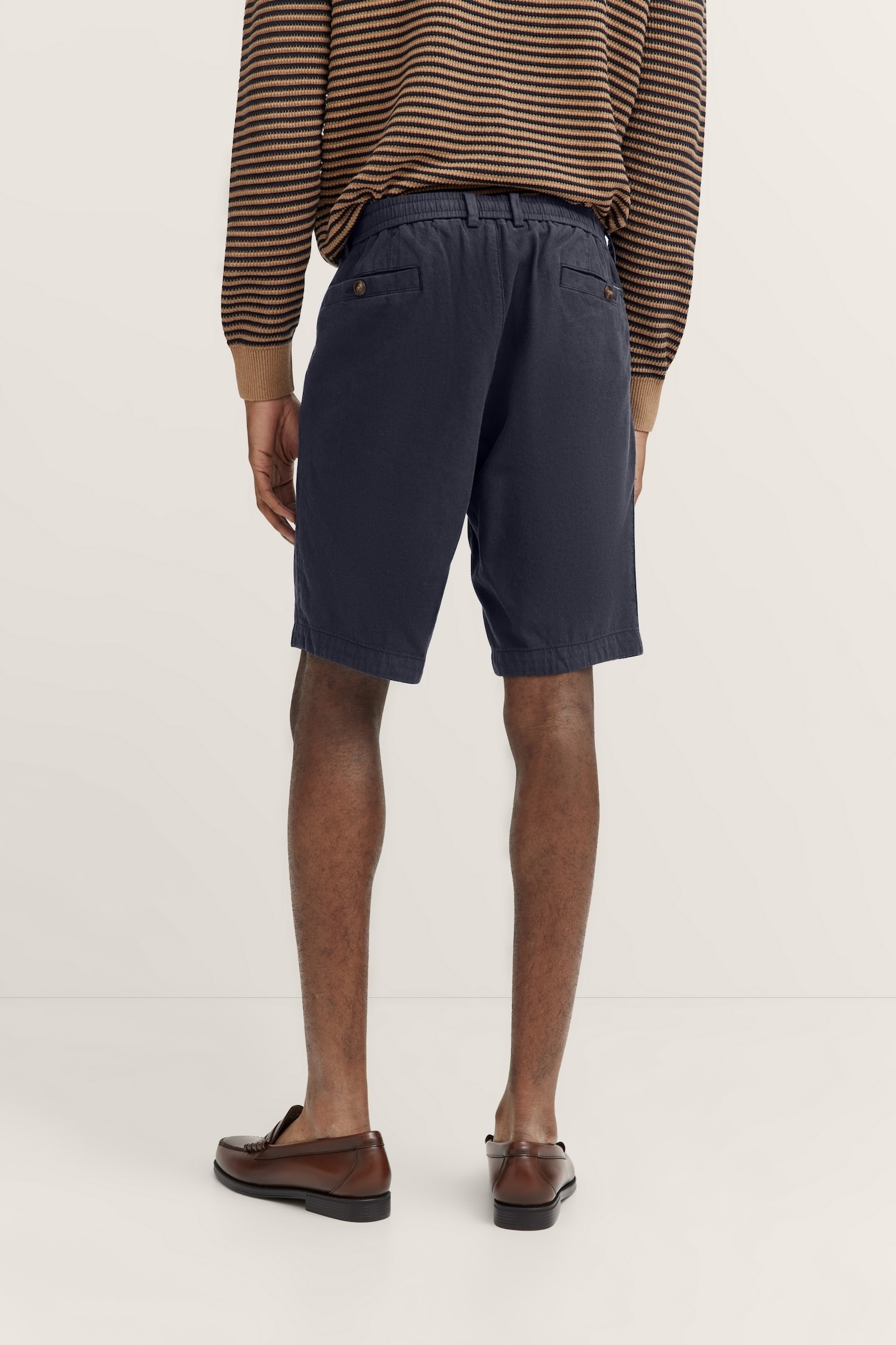 bugatti Bermudas, aus Baumwoll-Leinen-Mix