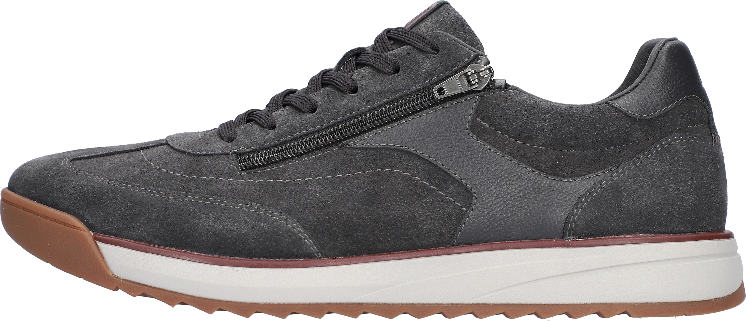 Waldläufer Schnürschuh »H-Carlo«  Sneaker mit Schnürung und Reißverschluss, H-Weite