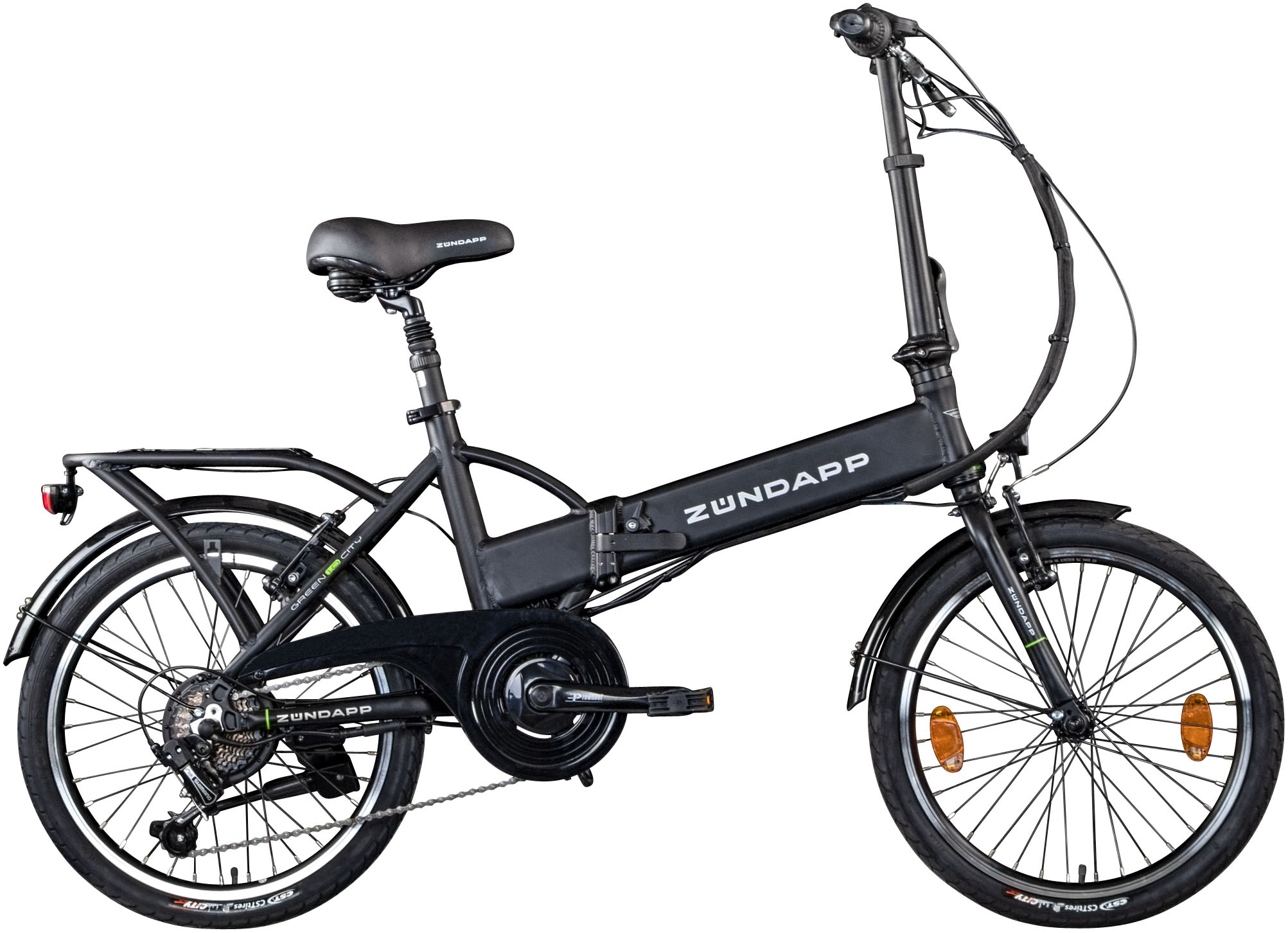 Zündapp E-Bike "Z101", 6 Gang, Shimano, Tourney RD-TY300, Heckmotor 250 W, Pedelec, Elektrofahrrad für Damen u. Herren