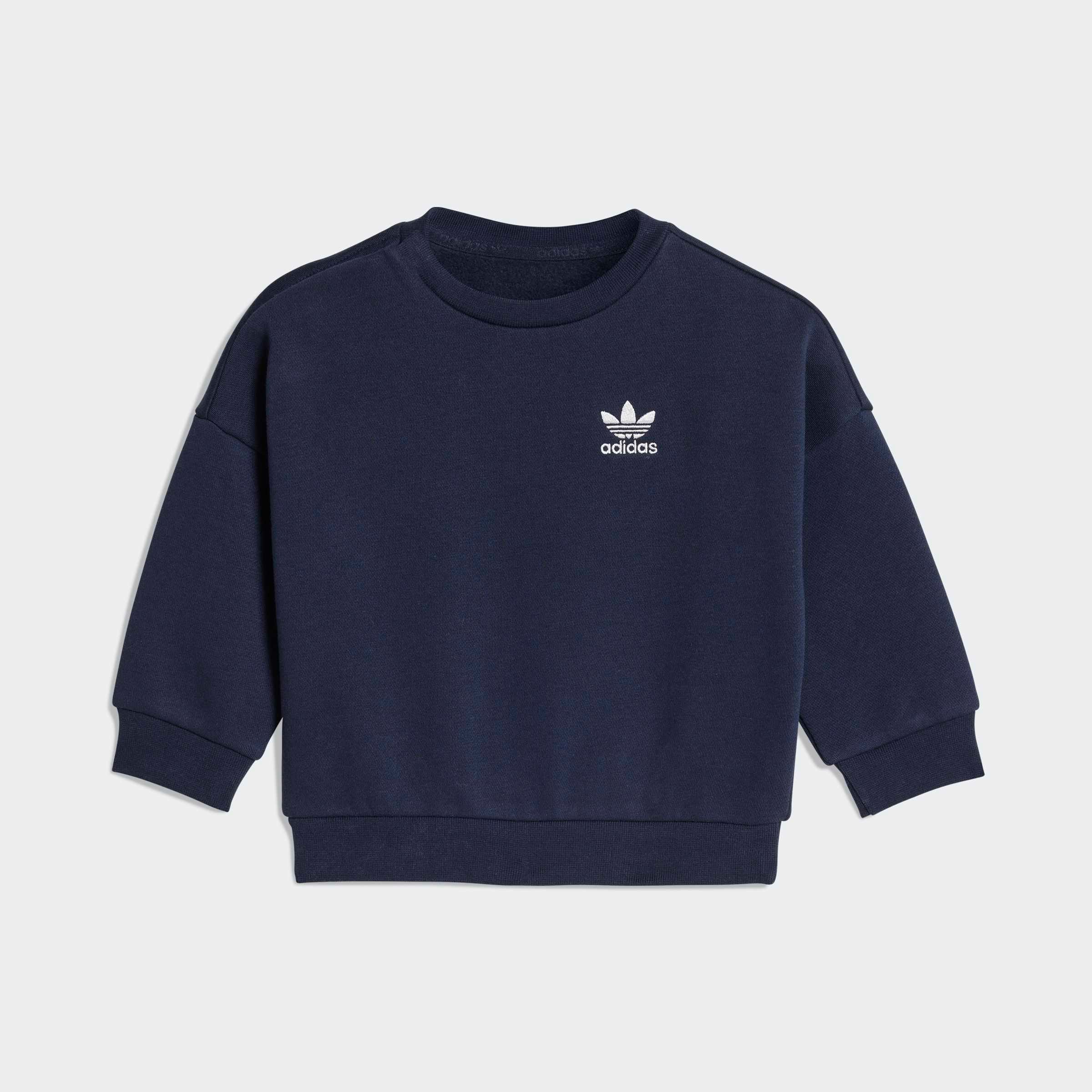 adidas Originals Trainingsanzug »CREW JOG SET« 2 für Babys, 2-teilig, aus Baumwolle und Polyester