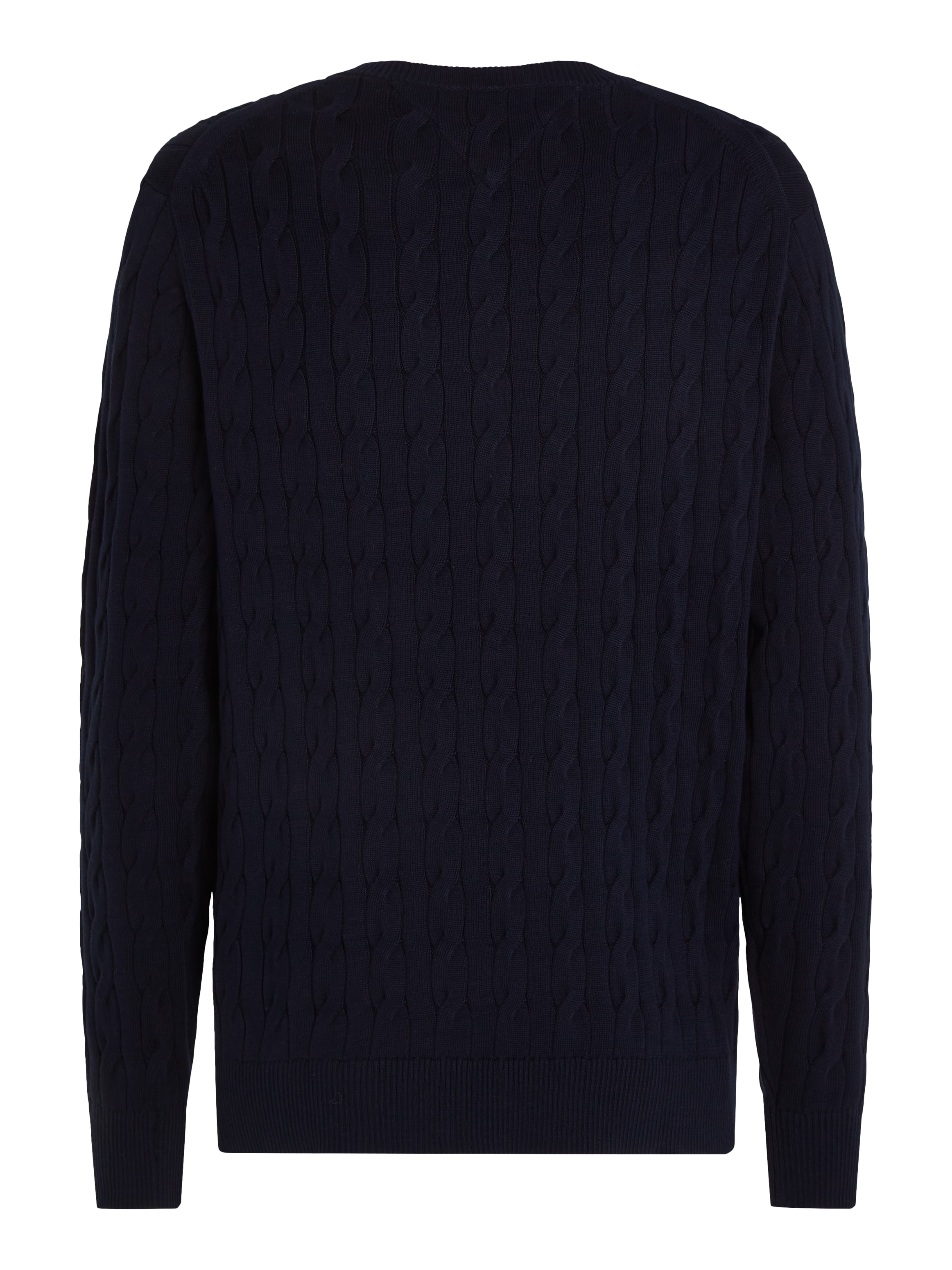 Tommy Hilfiger Strickpullover »CLASSIC CABLE CREW NECK«