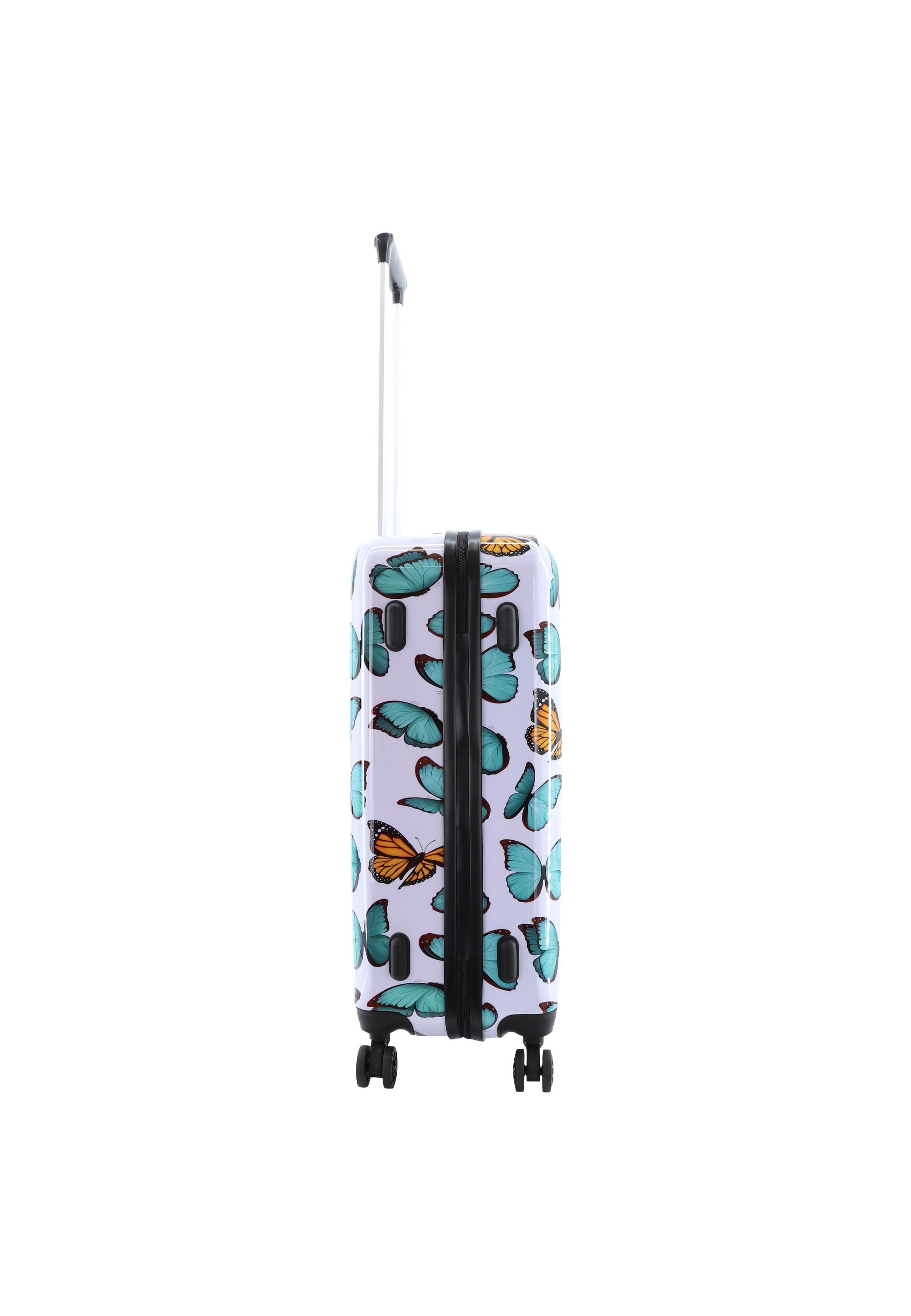 Saxoline® Koffer »Springful« mit vollintegriertem Aluminium-Trolleysystem