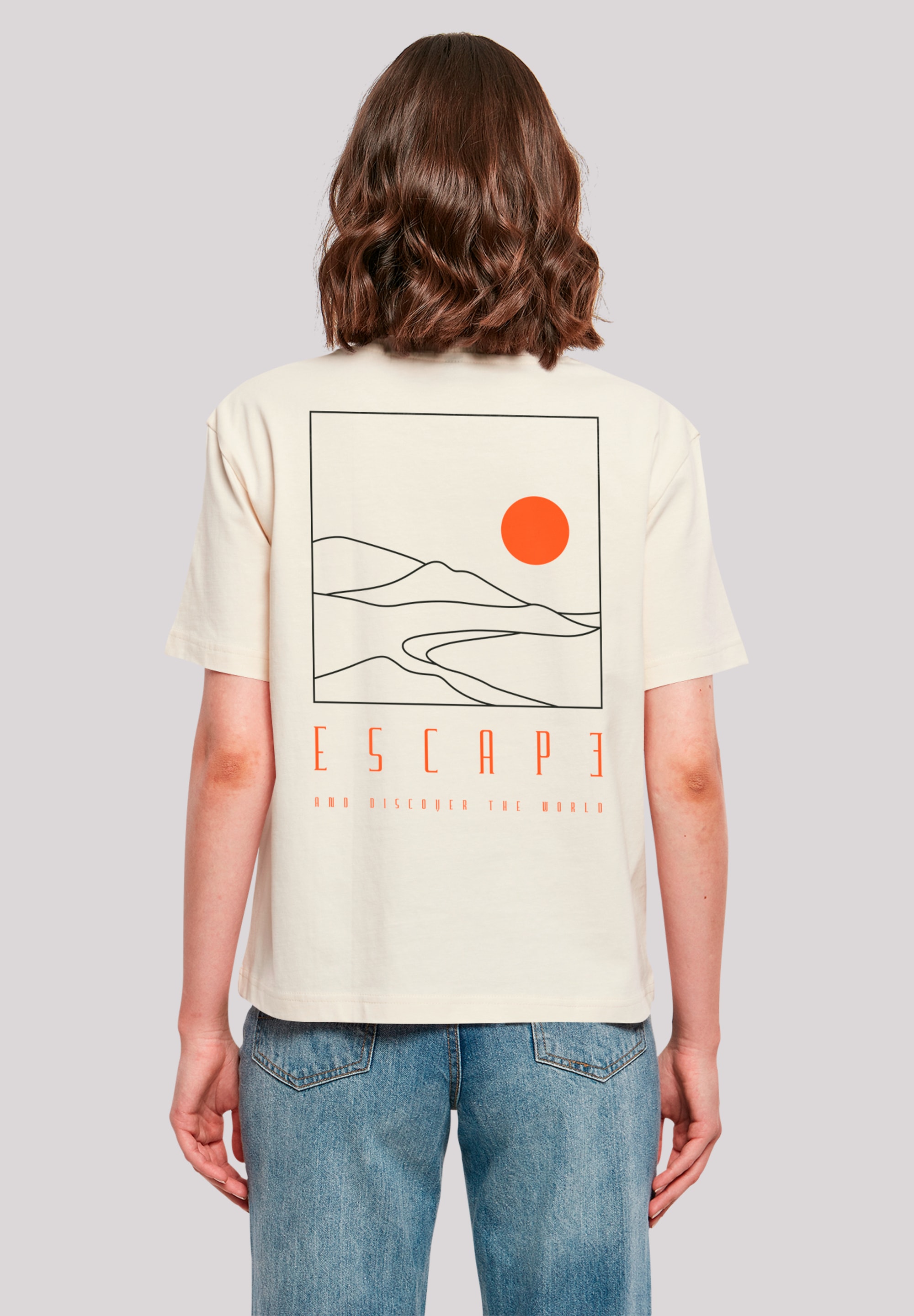 F4NT4STIC T-Shirt "Escape Discover the World Landscape", Discover the World günstig online kaufen